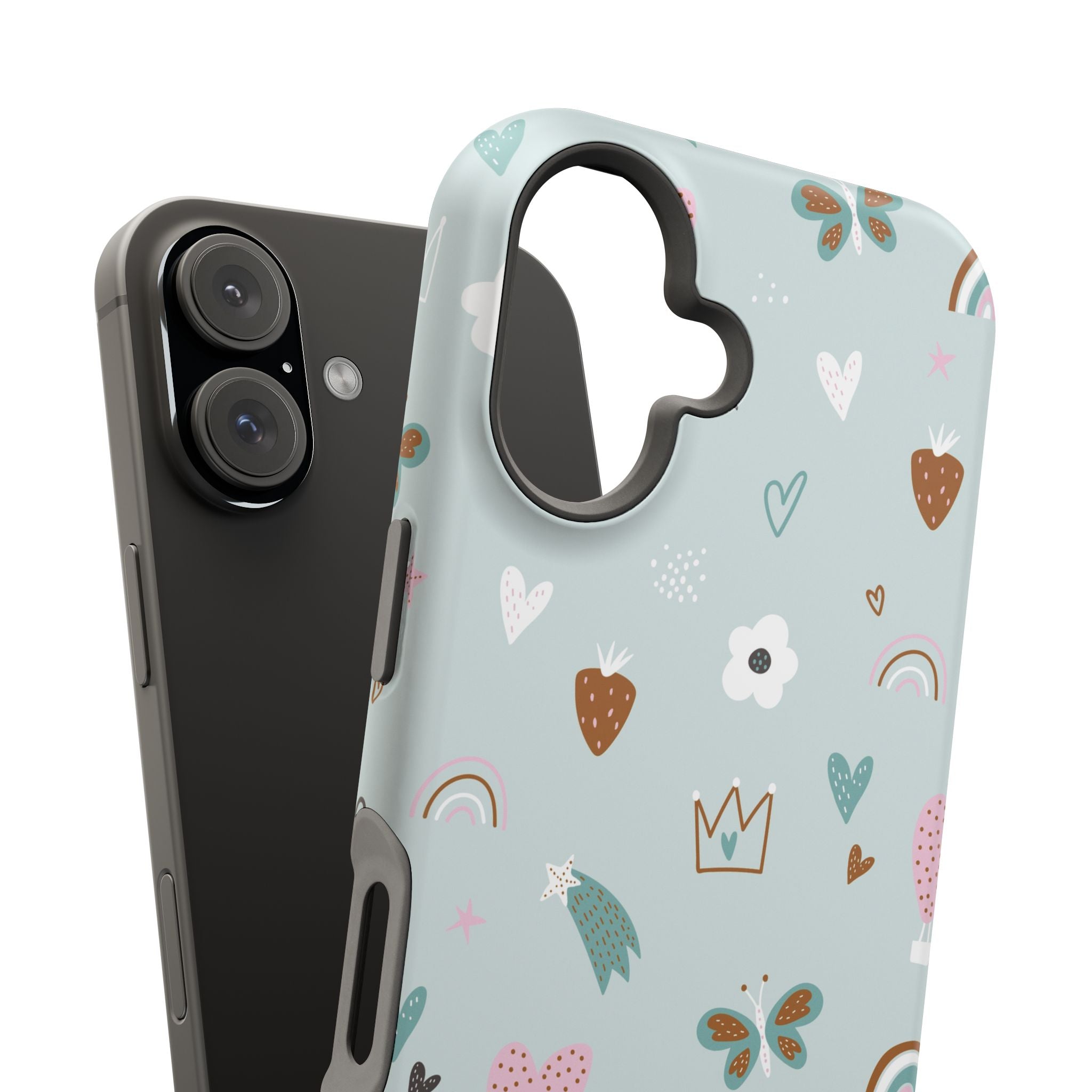 Doodle Delight | Teal Charms Case