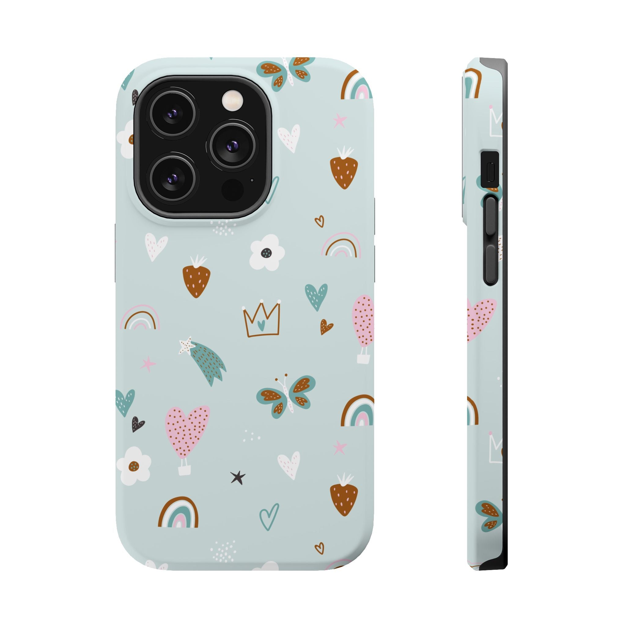 Doodle Delight | Teal Charms Case