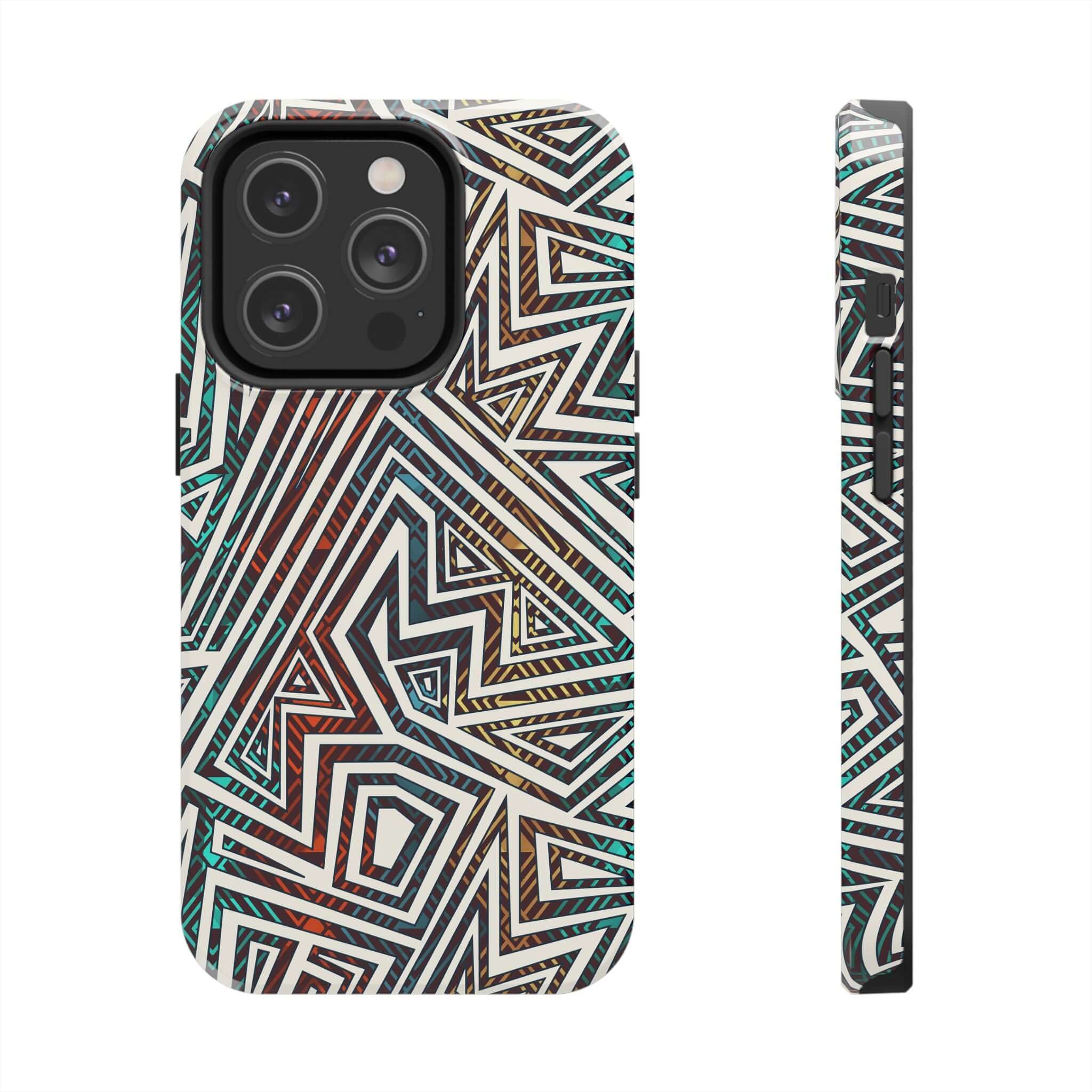 Tribal Echo | Maze Case - Phone Case For