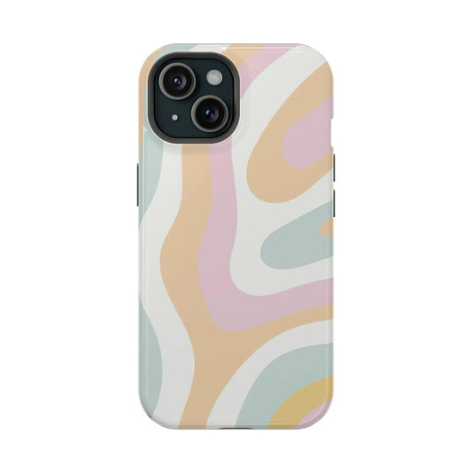 Pastel Swirls MagSafe - Phone Case For