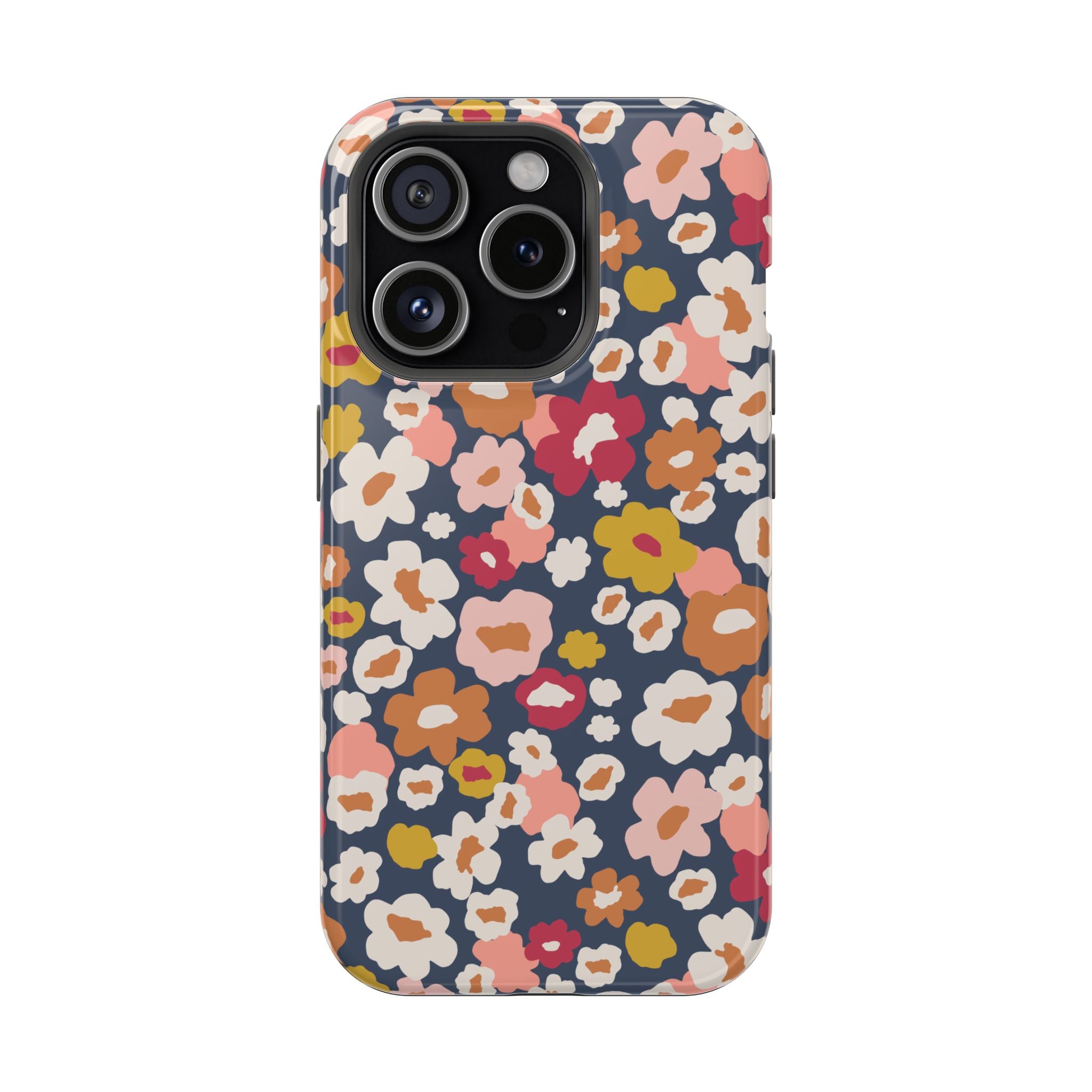 Preppy in Bloom | Navy Flowers Case