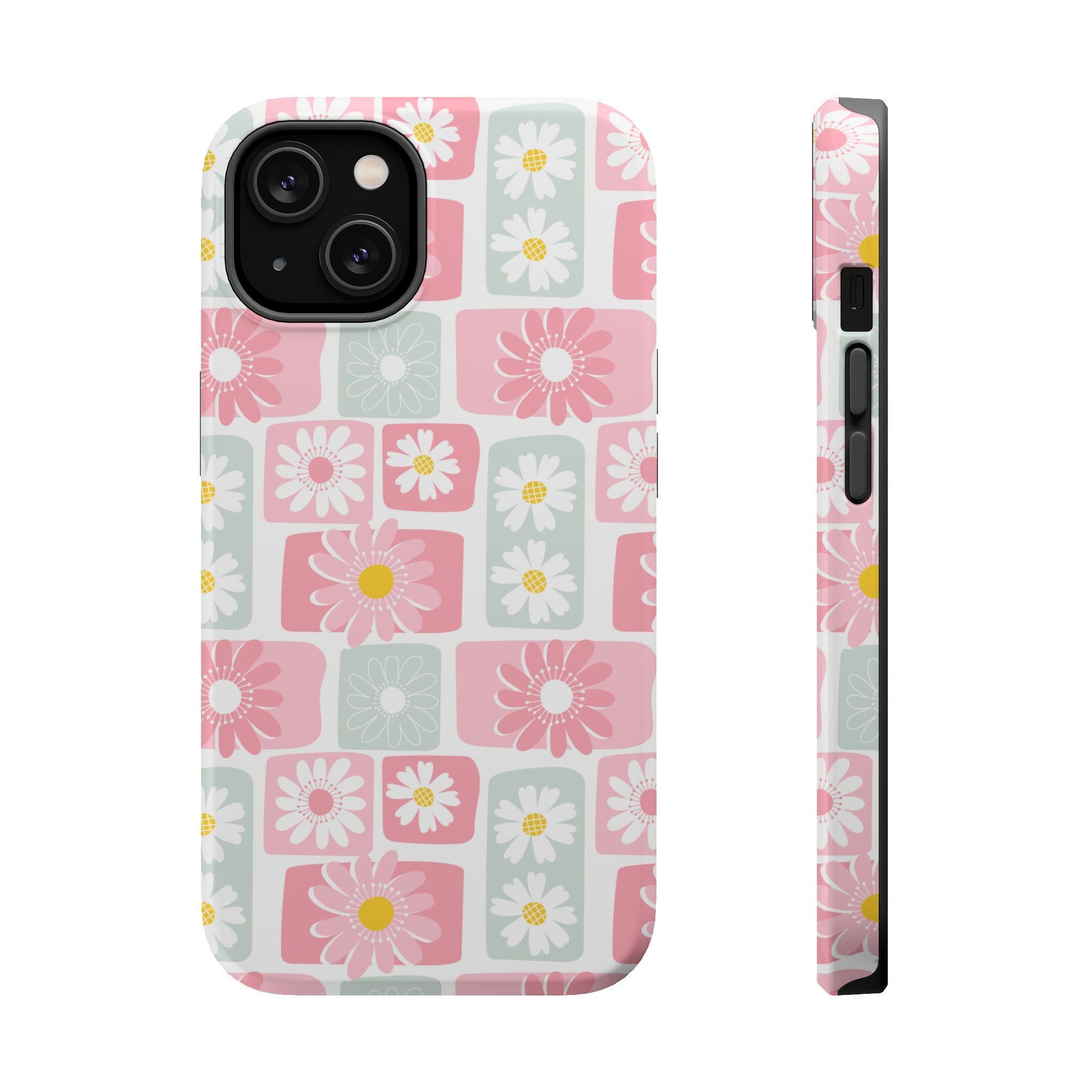 Daisy Craze | Checkered Floral Case