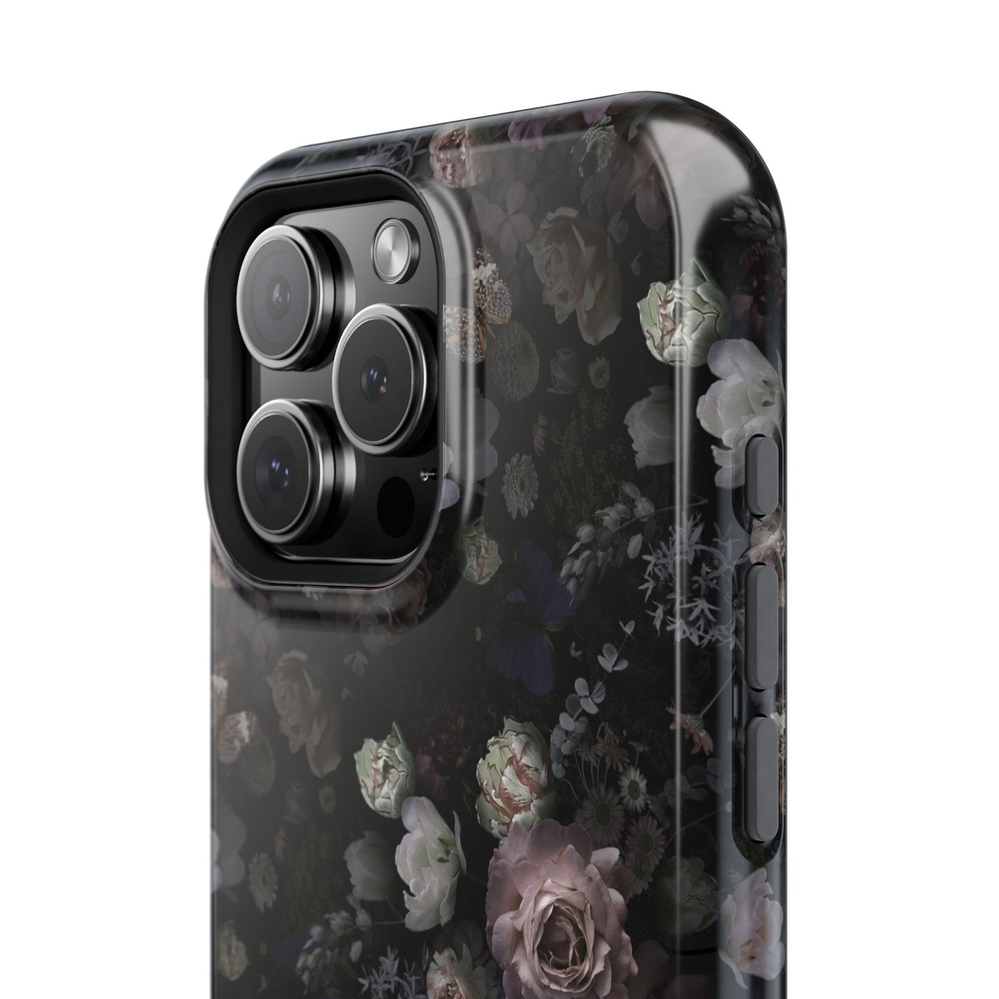 Midnight Curse | Black Floral Case