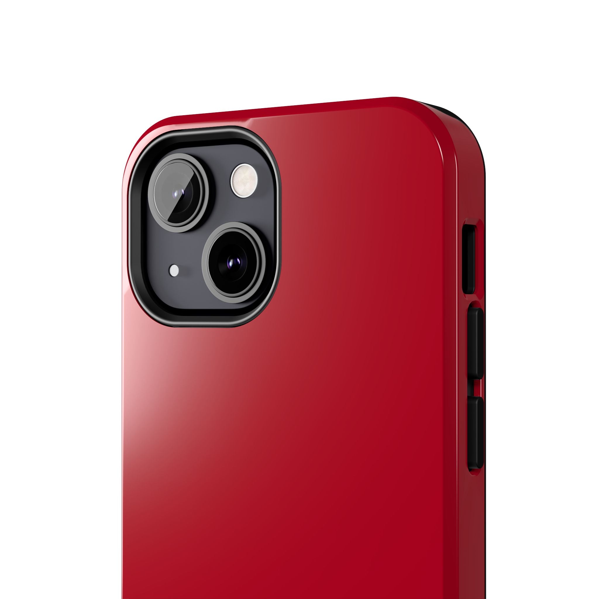 Candy Apple Solid Red iPhone 16 case offering stylish protection and a cute design for your phone.