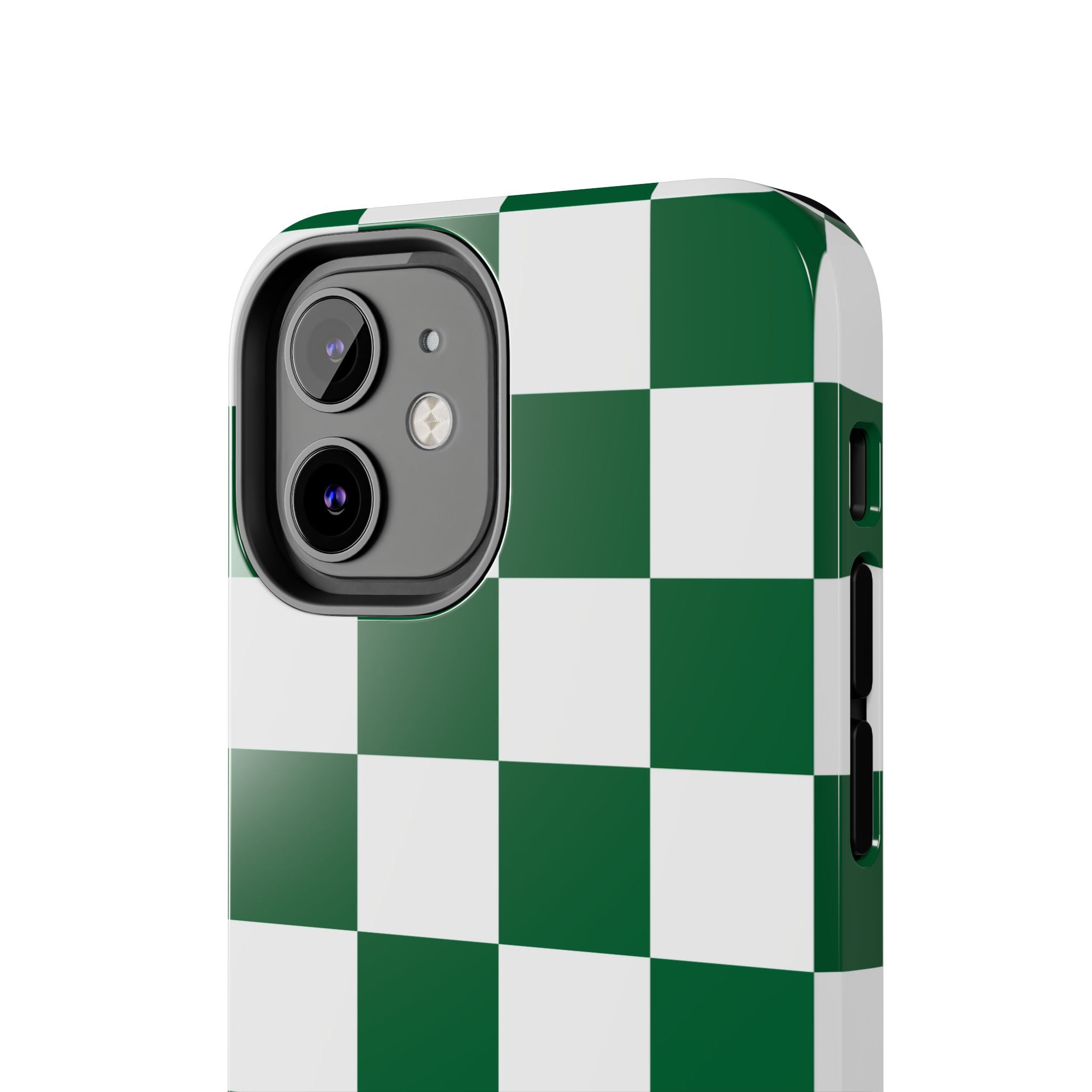 Effortlessly Chic | Green Checkered Case