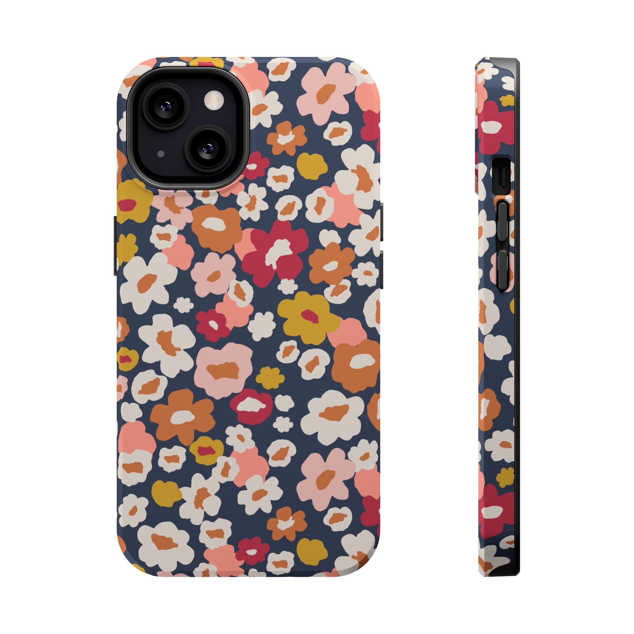 Preppy in Bloom | Navy Flowers Case