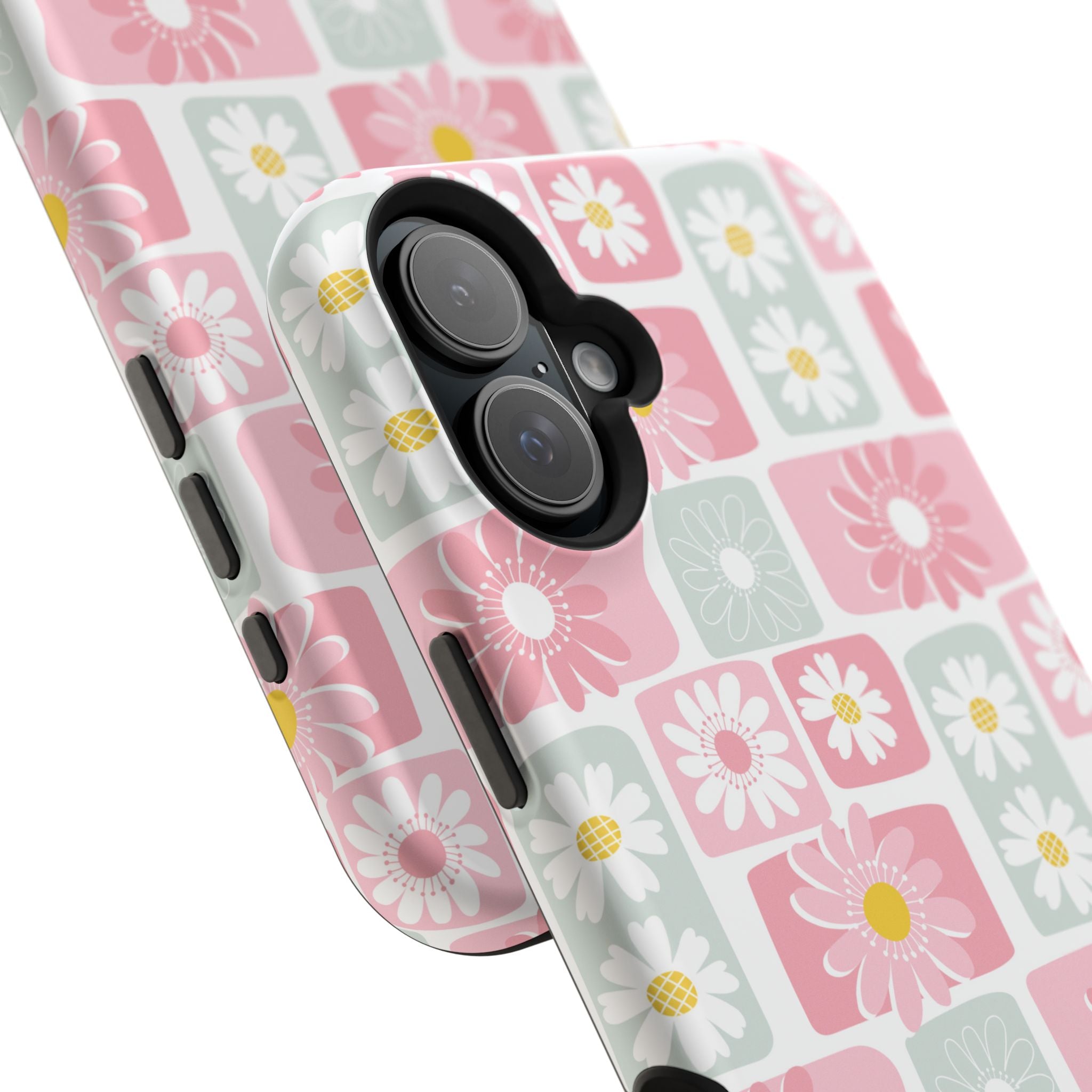 Daisy Craze | Checkered Floral Case