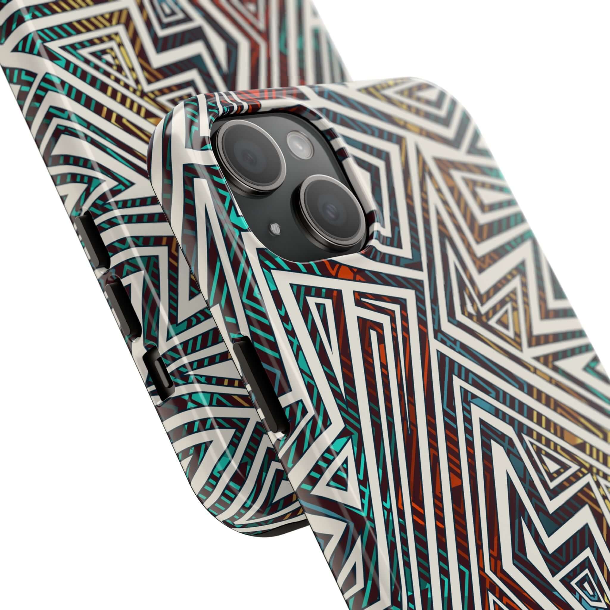 Tribal Echo | Maze Case - Phone Case For