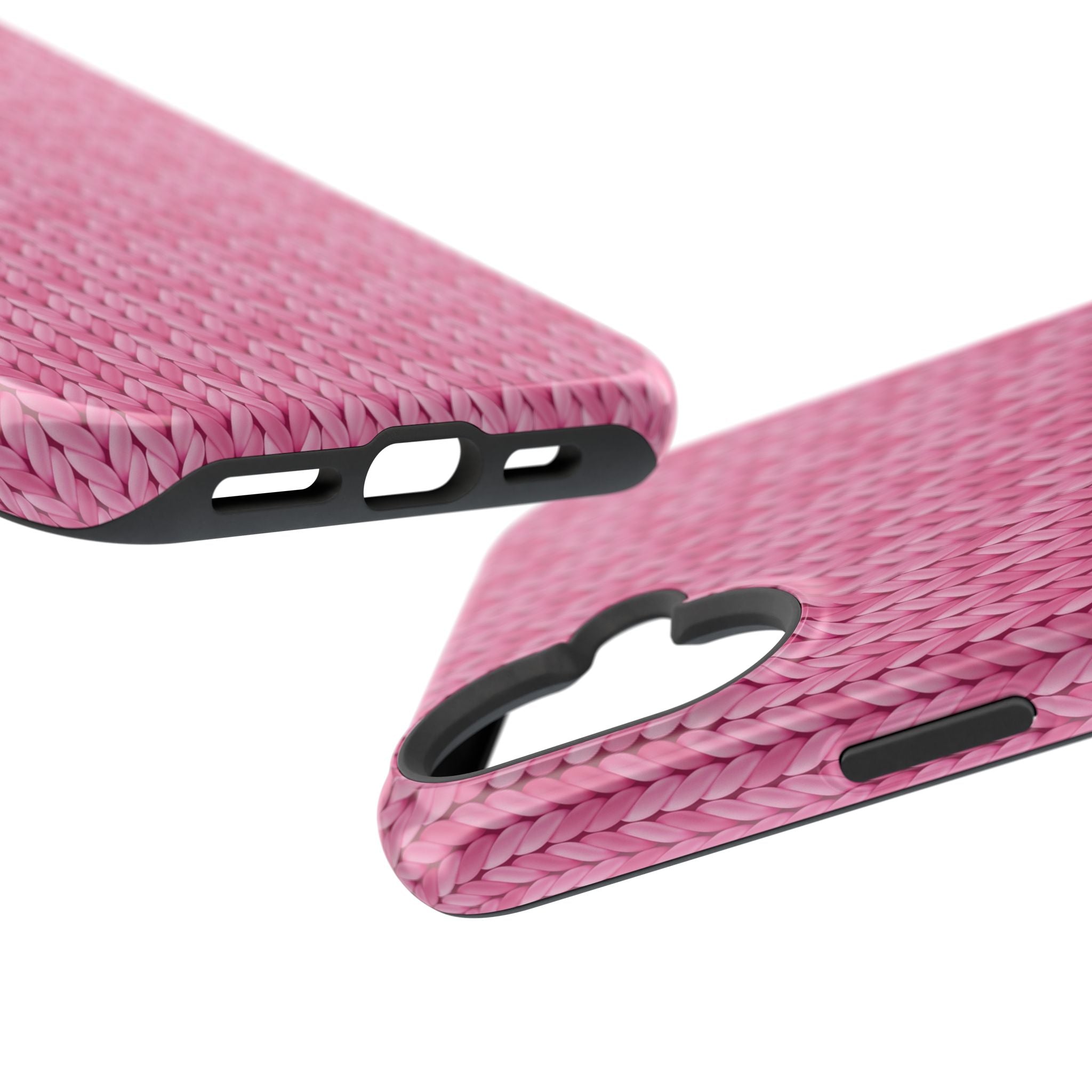 Sweater Weather | Pink Knit Case