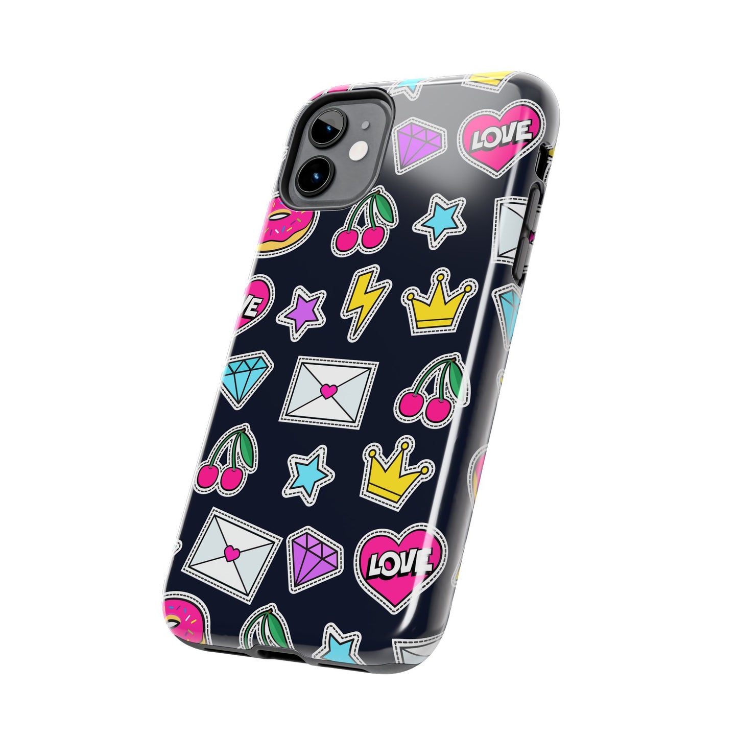 Cute Stickers | Black Case