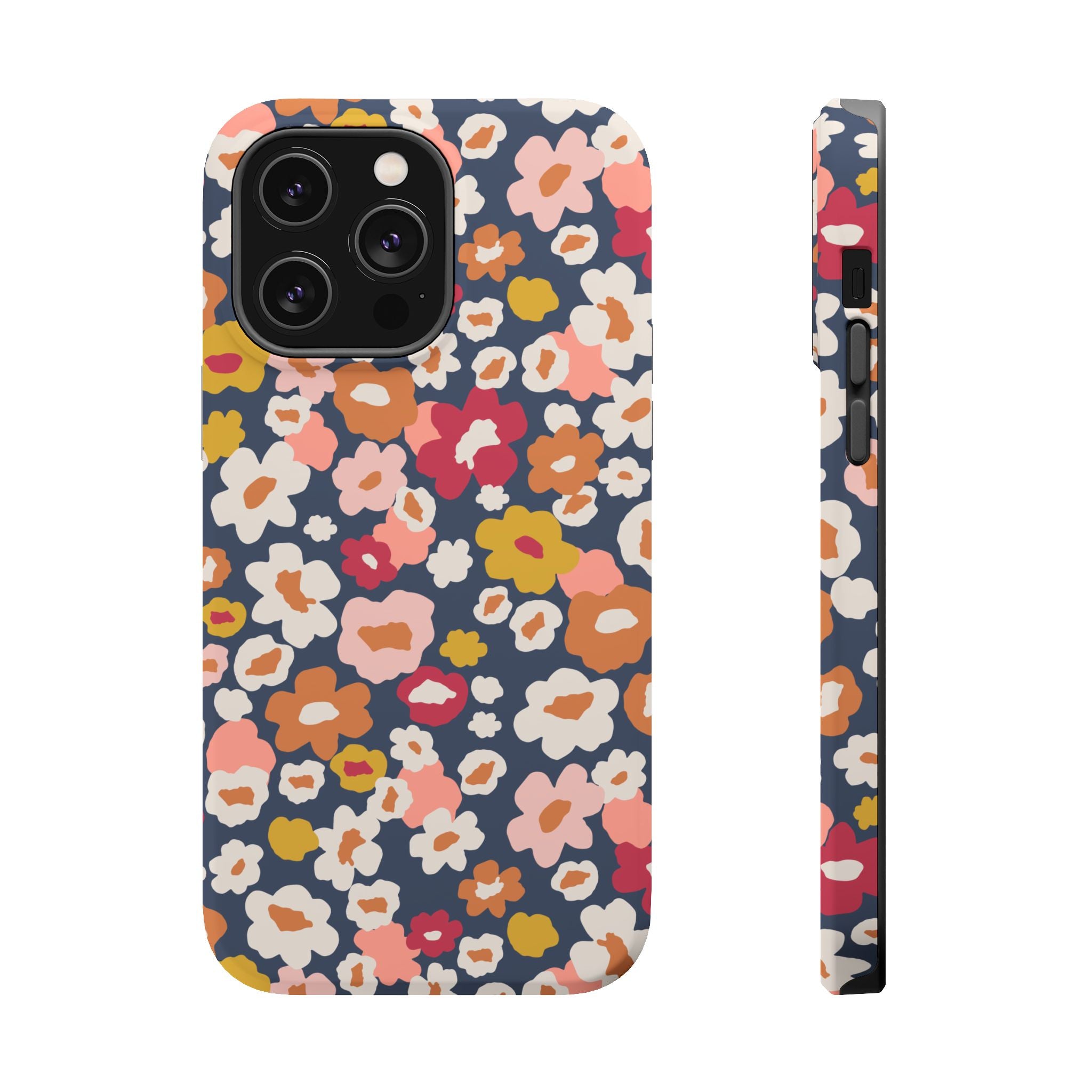 Preppy in Bloom | Navy Flowers Case