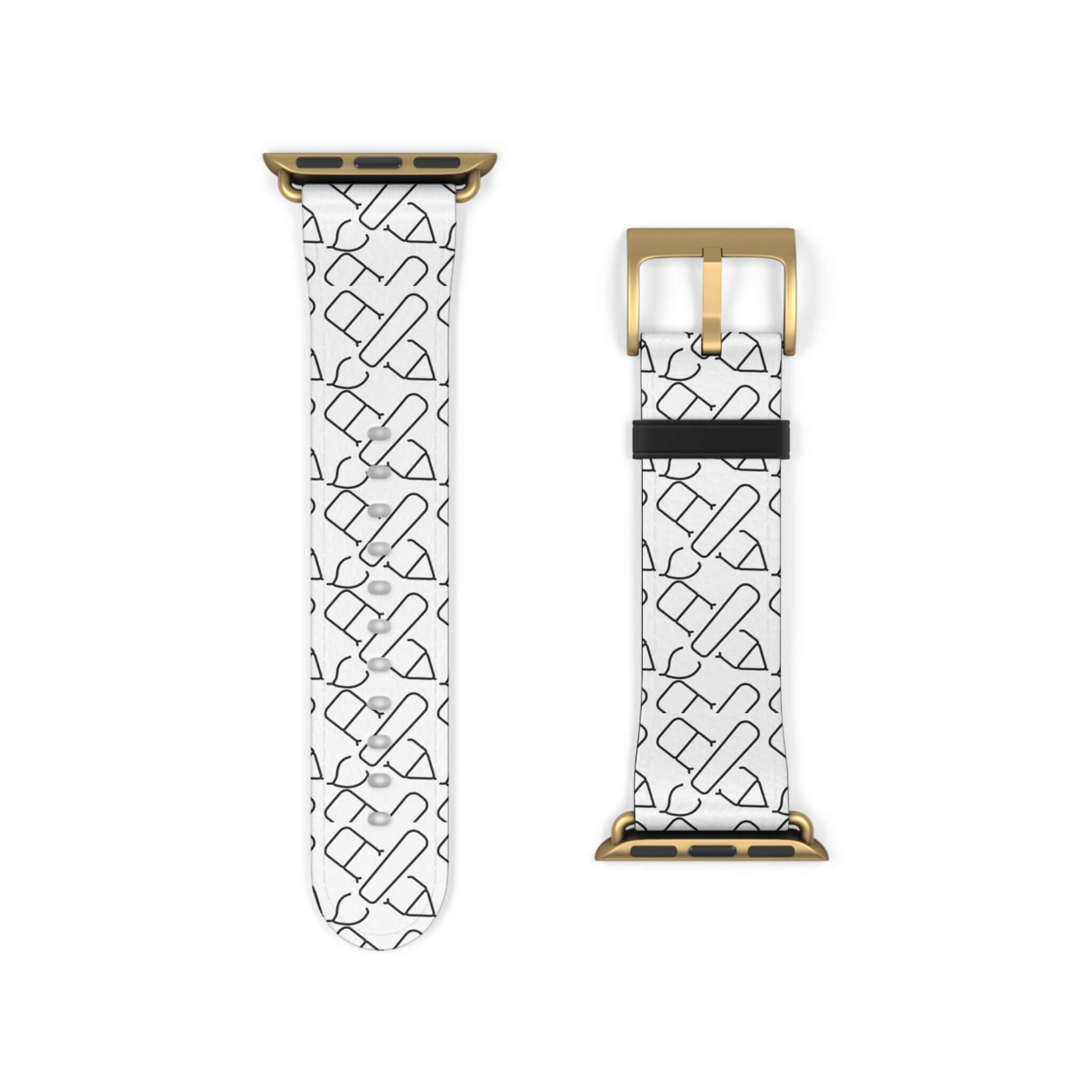 Personalized watch band with unique pattern design, compatible with Apple Watch, perfect for expressing style or gifting.