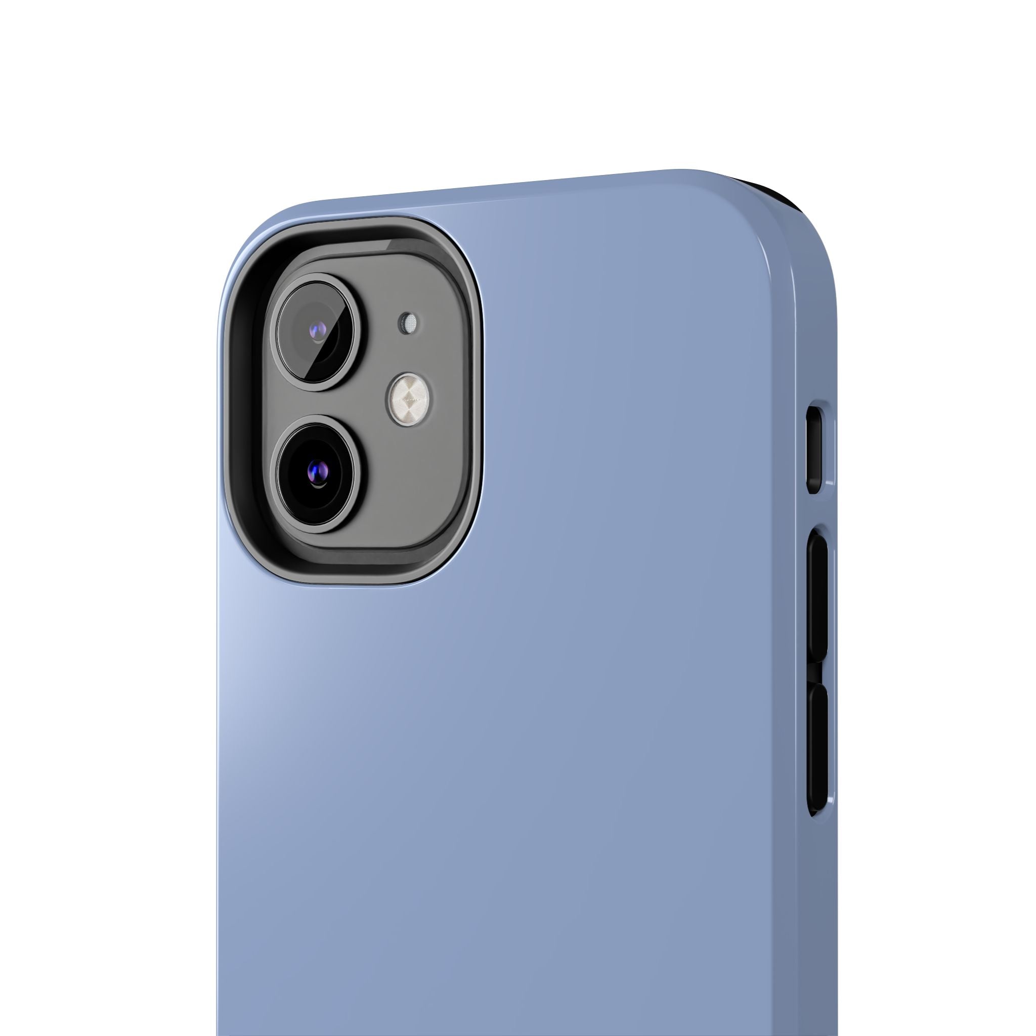 Sleek blue phone case for iPhone 16, offering style and protection with a cute design. Perfect for upgrading your phone cover.