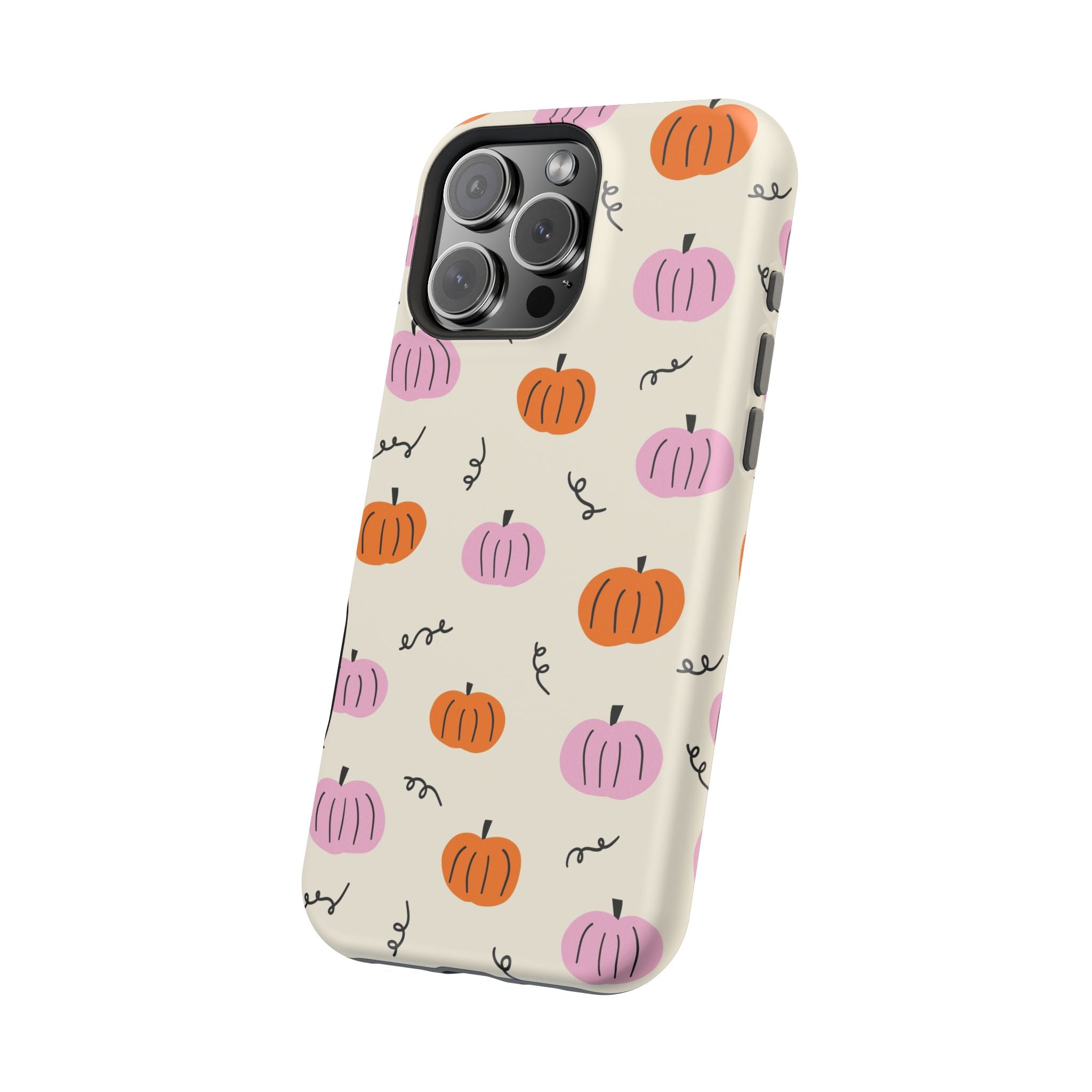 Pumpkin Pop | Beige Fall Case