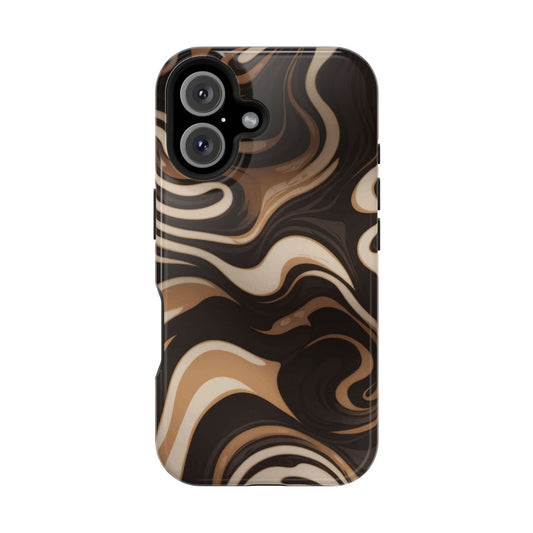 Cafe Mocha | Coffee Swirls Case