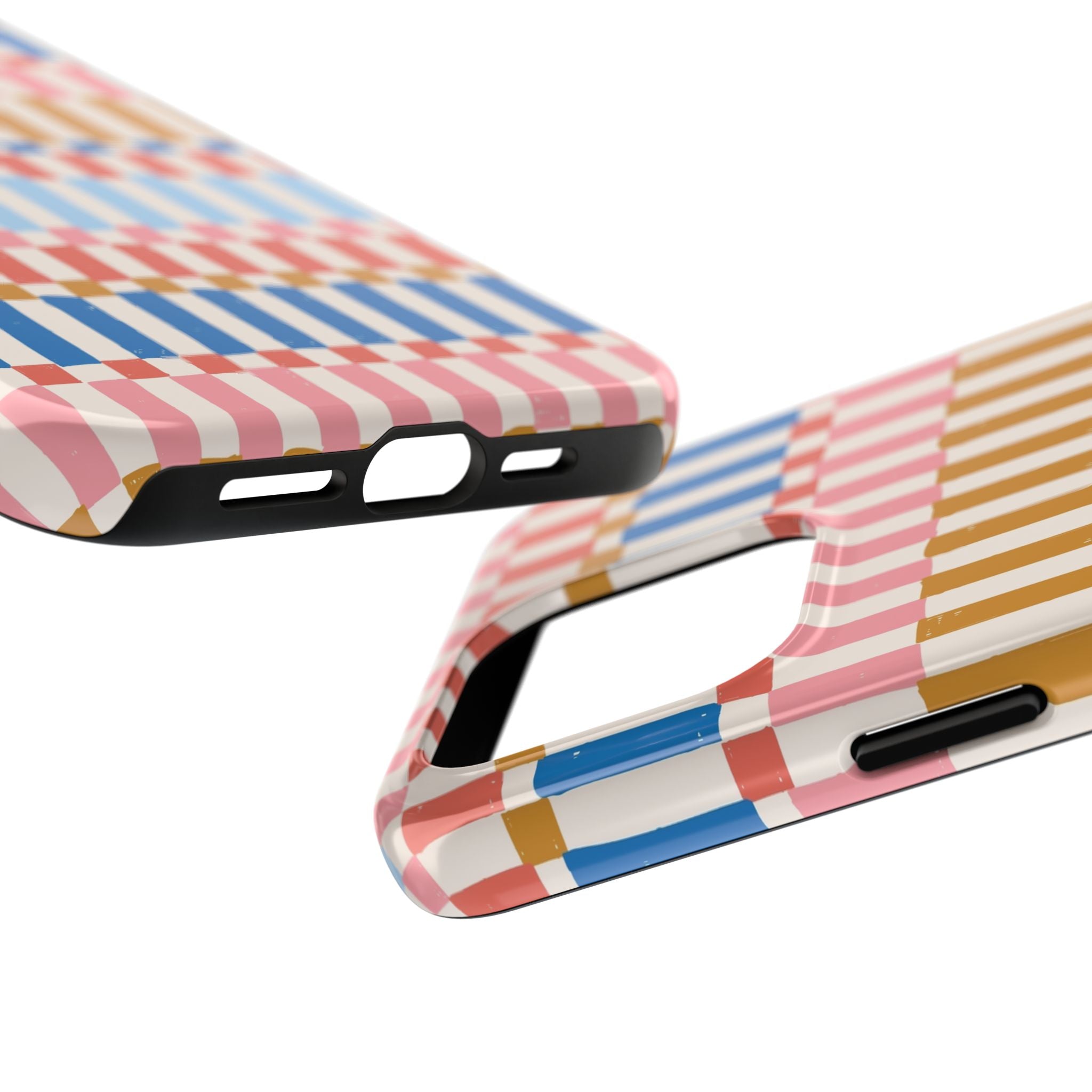 Colorwave Stripes vintage drawing case with vibrant stripes for iPhone - cute iPhone cases, iPhone case cover, phone case phone, i phone case