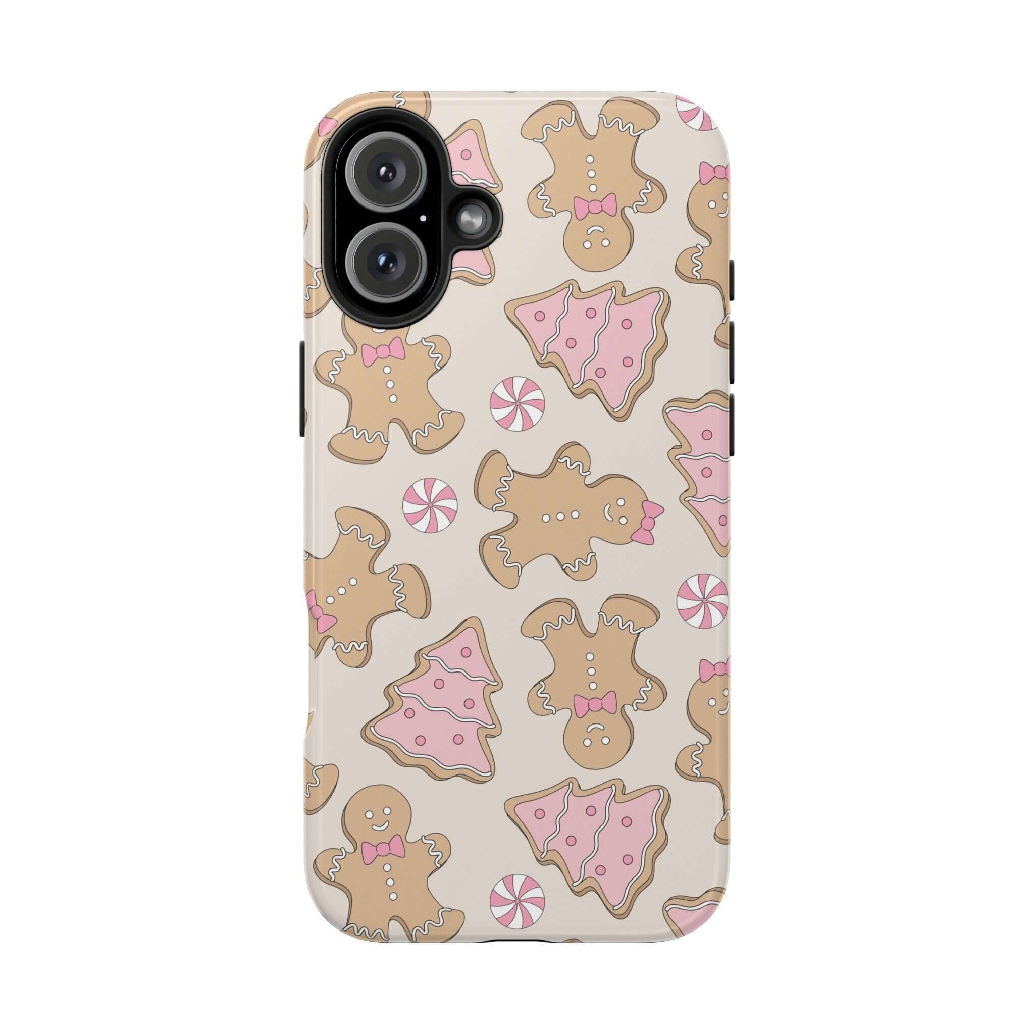 Gingerbread Girlie | Christmas Holiday Cookie - Phone Case For