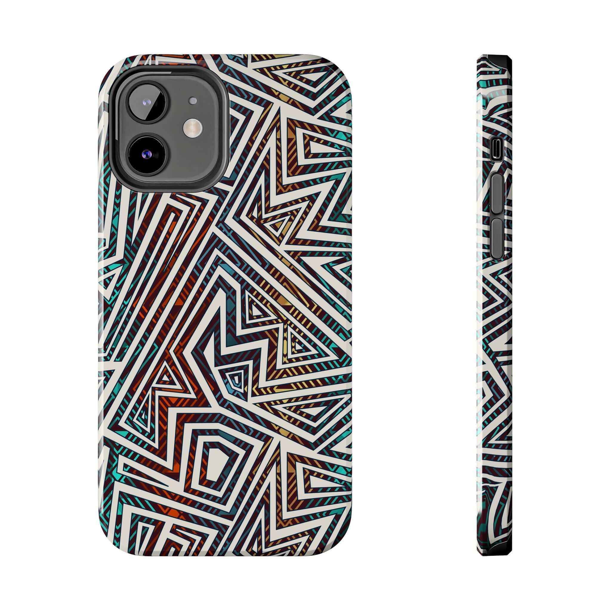 Tribal Echo | Maze Case - Phone Case For