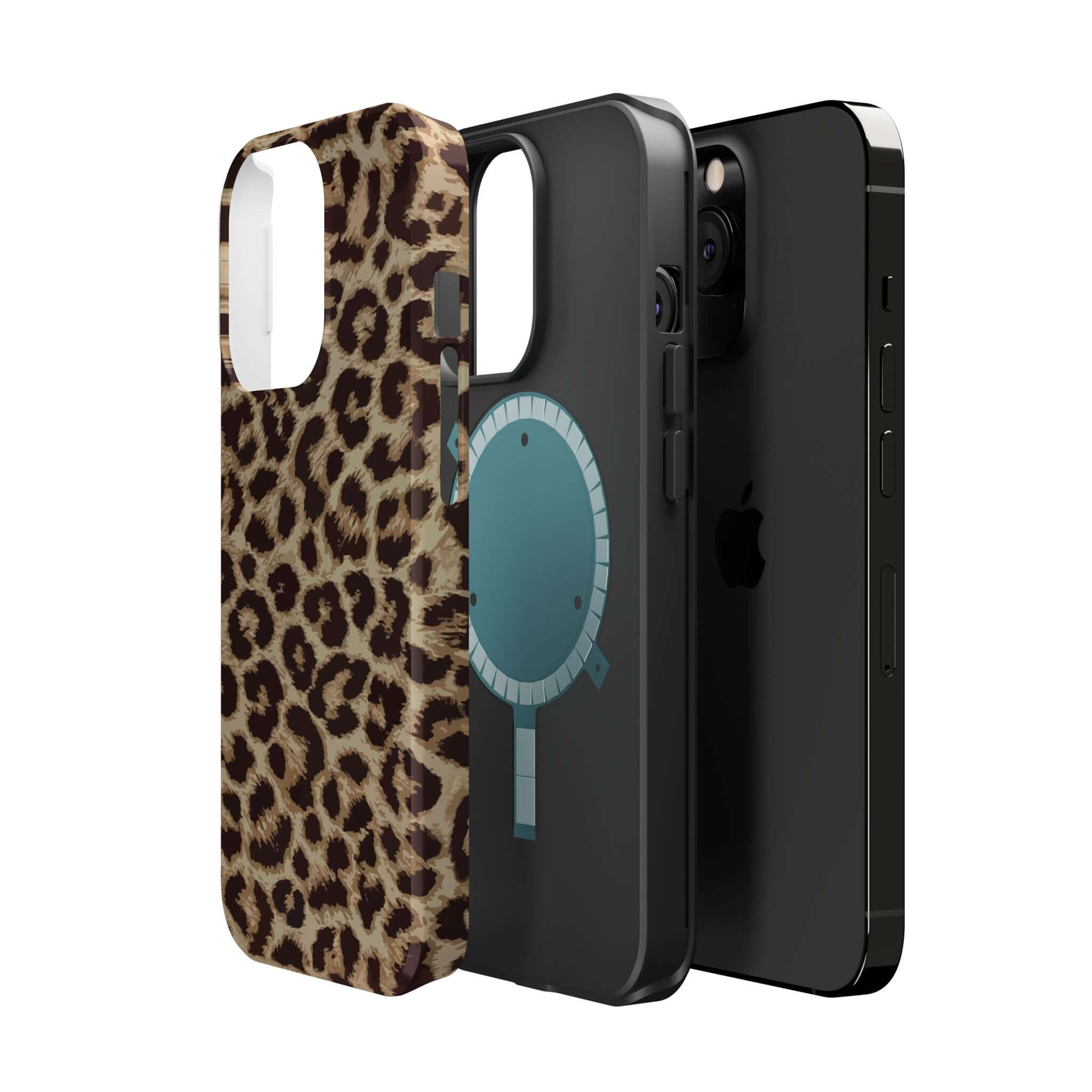 Savannah Rush Cheetah Case for iPhone 16 with bold animal print and cute MagSafe design, stylish and protective phone case.