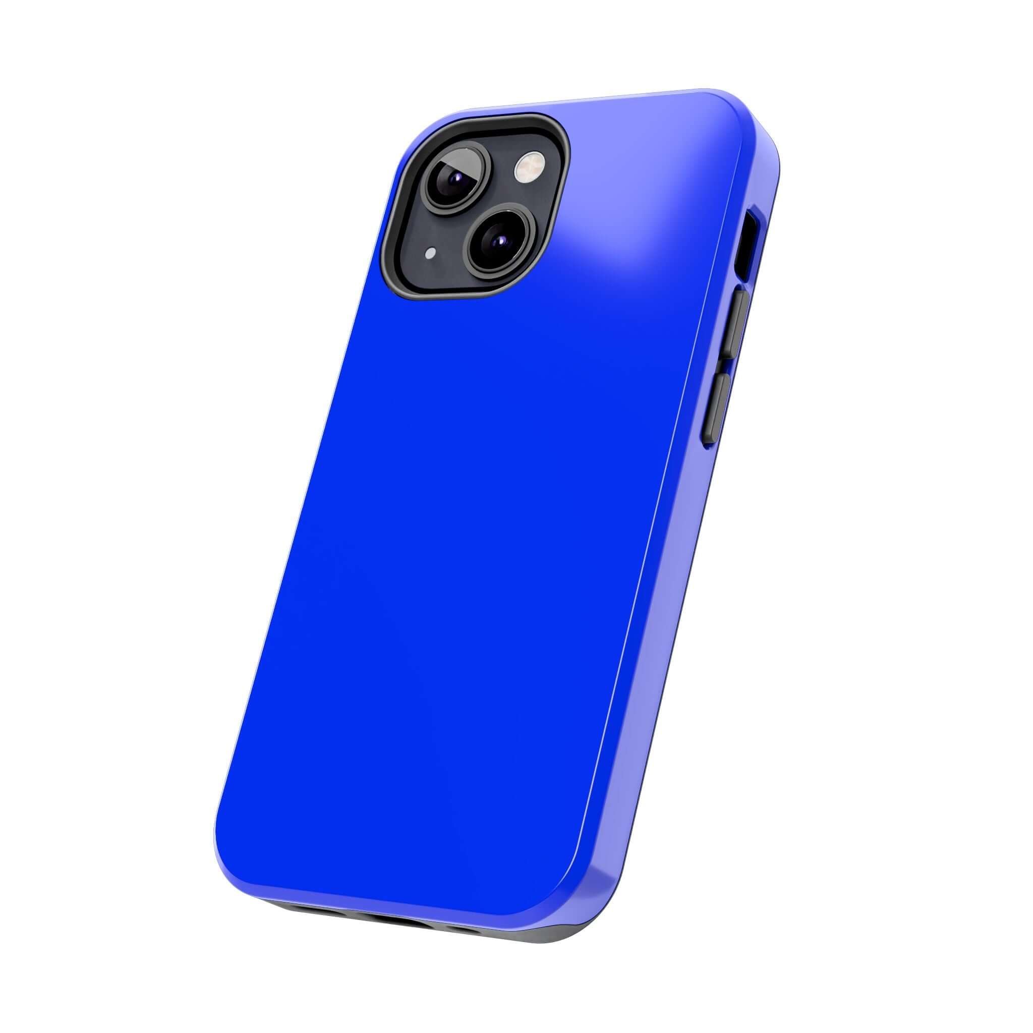 Neon Blue iPhone case for protection and style from the cutest phone cases website offering free shipping.