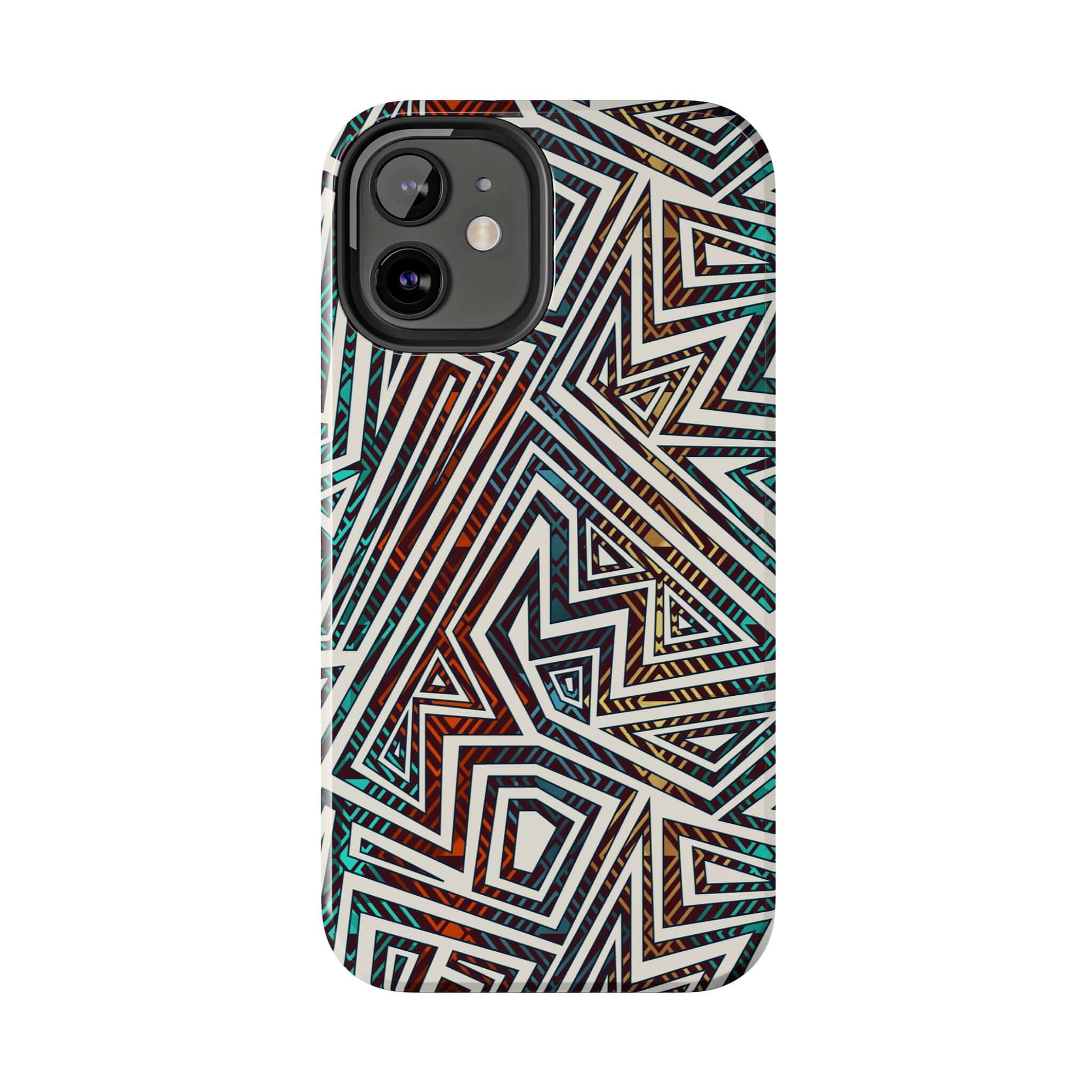 Tribal Echo | Maze Case - Phone Case For