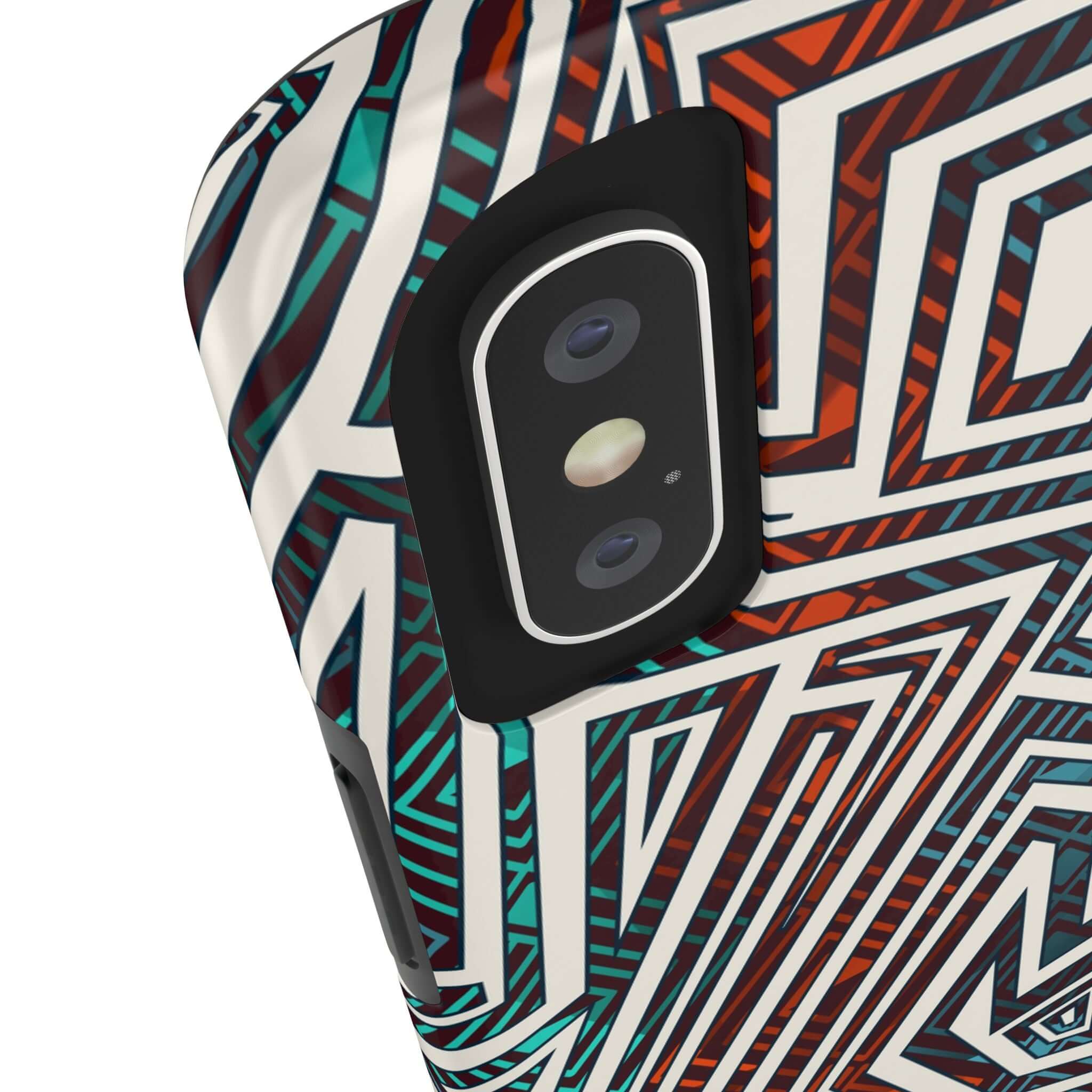 Tribal Echo | Maze Case - Phone Case For