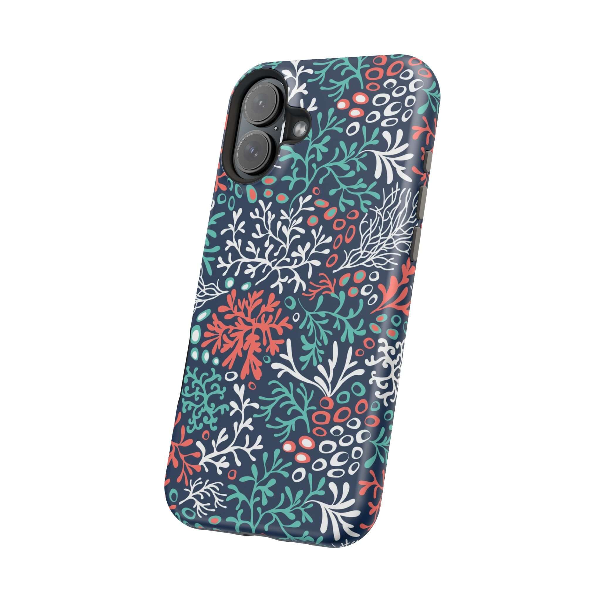 Colorful Coral Reef iPhone Case for iPhone 16 - Cute Beachy Design