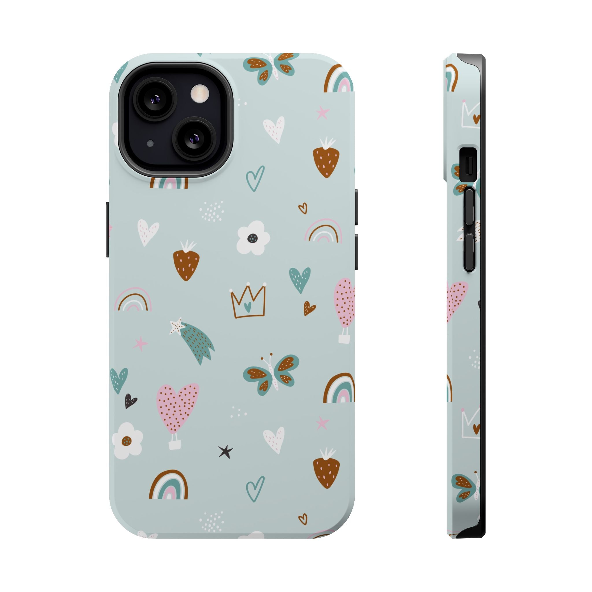 Doodle Delight | Teal Charms Case