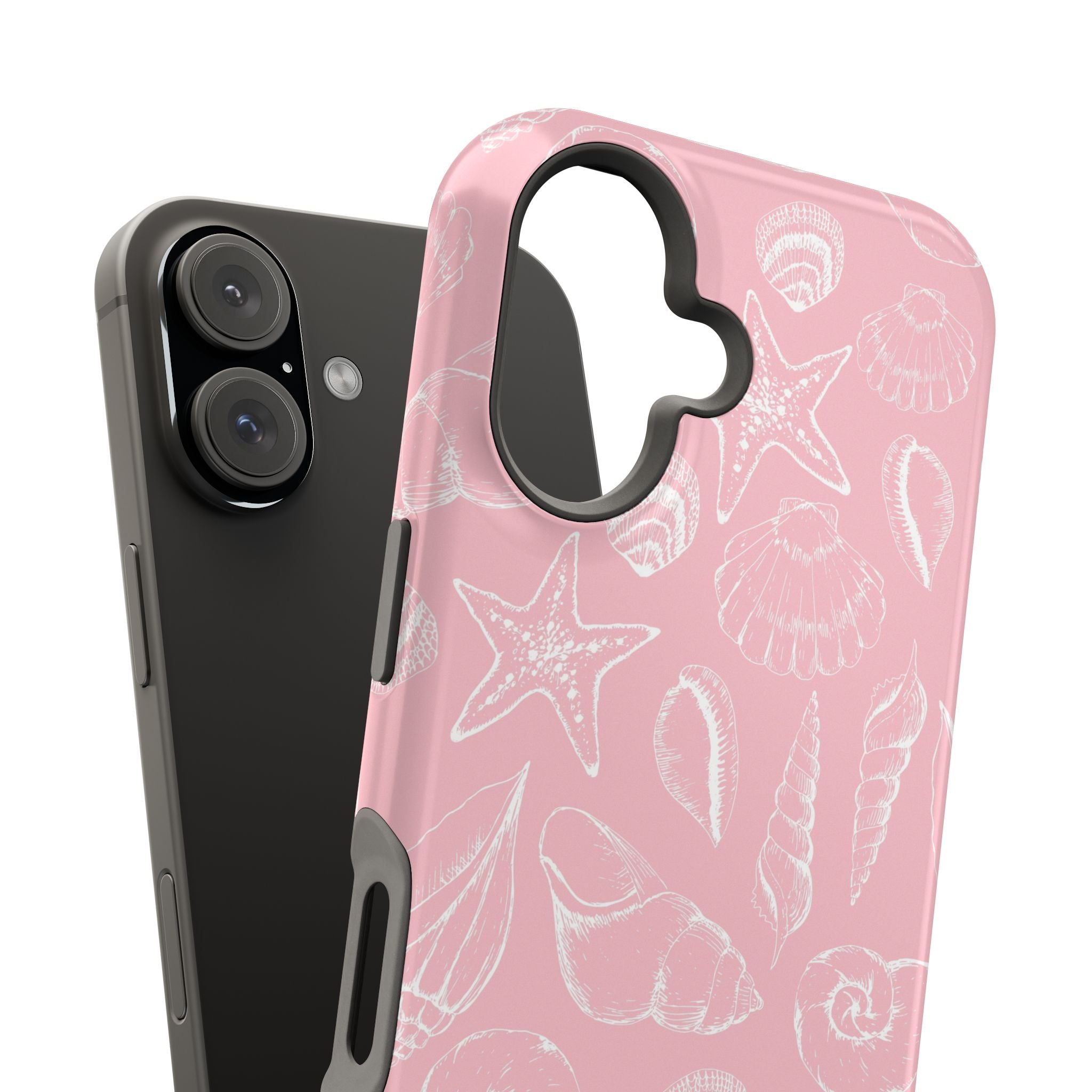 Sandy Shores | Pink Seashell Case