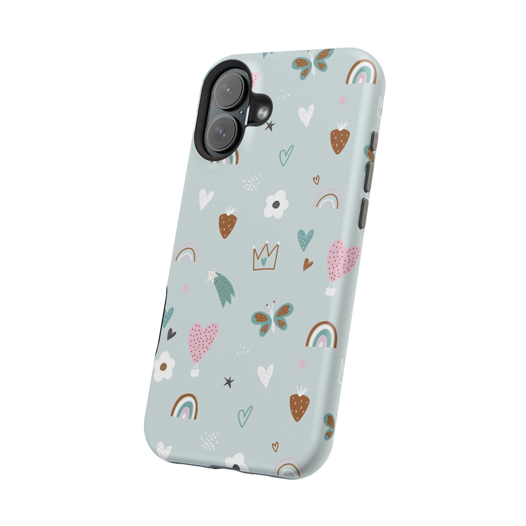 Doodle Delight | Teal Charms Case