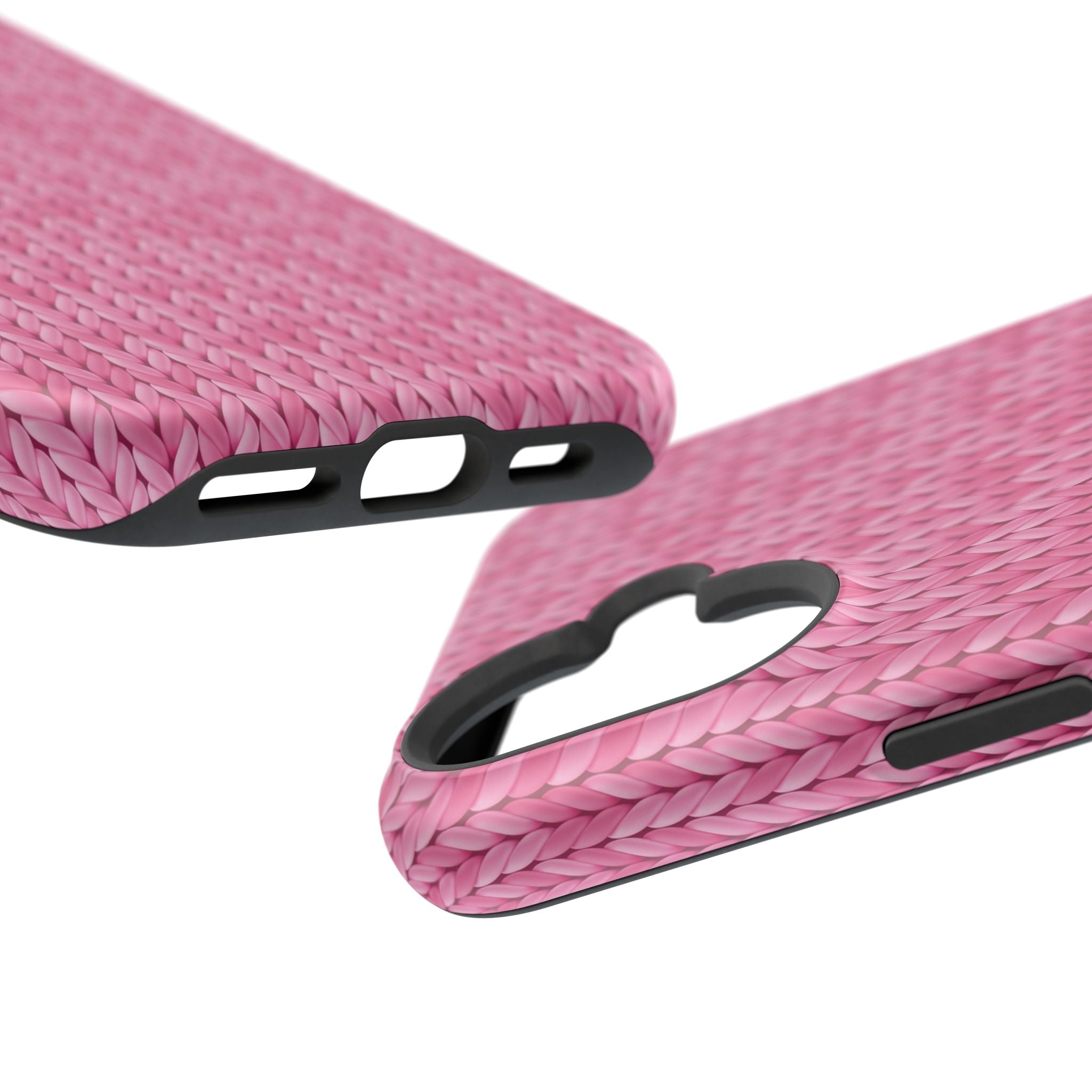 Sweater Weather | Pink Knit Case