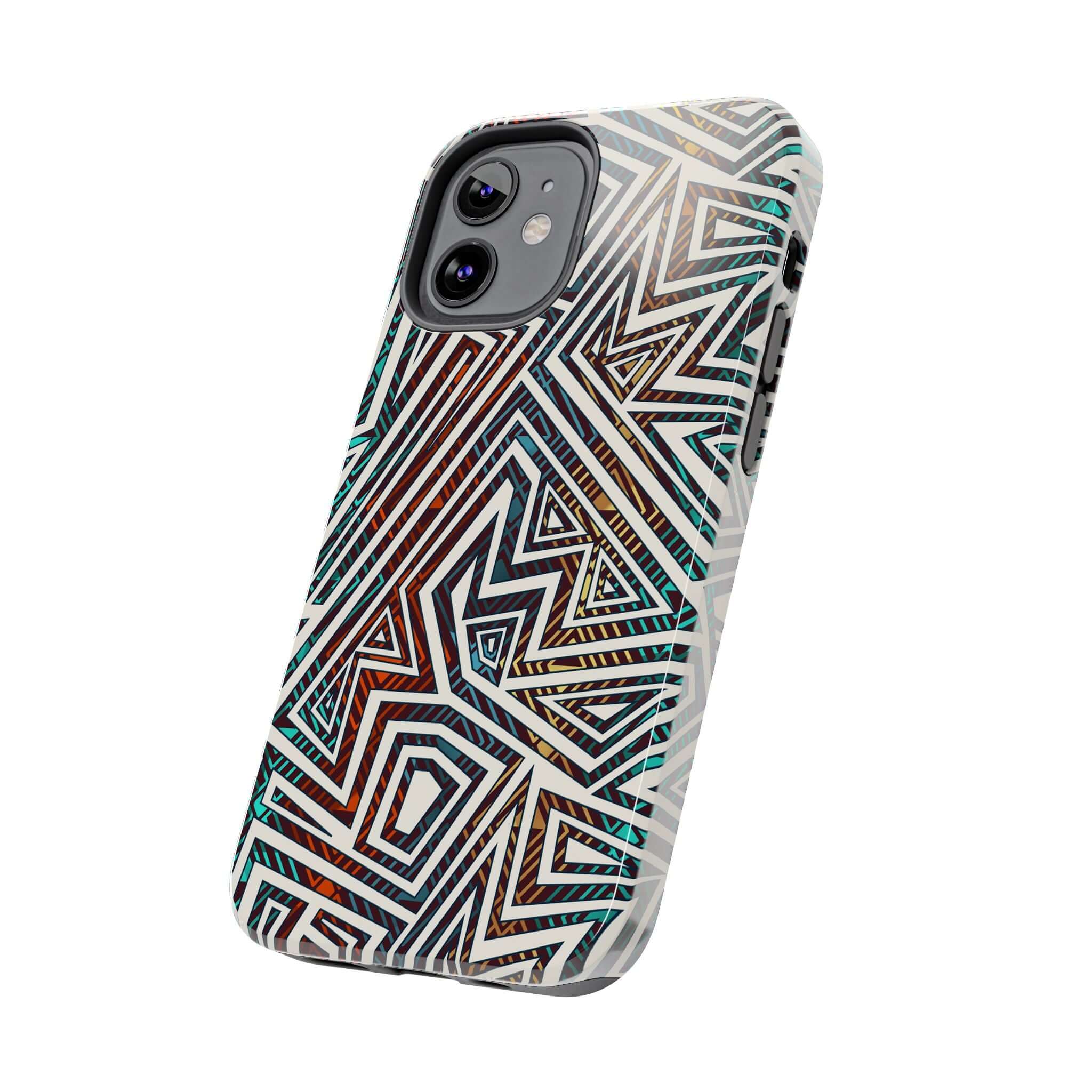 Tribal Echo | Maze Case - Phone Case For