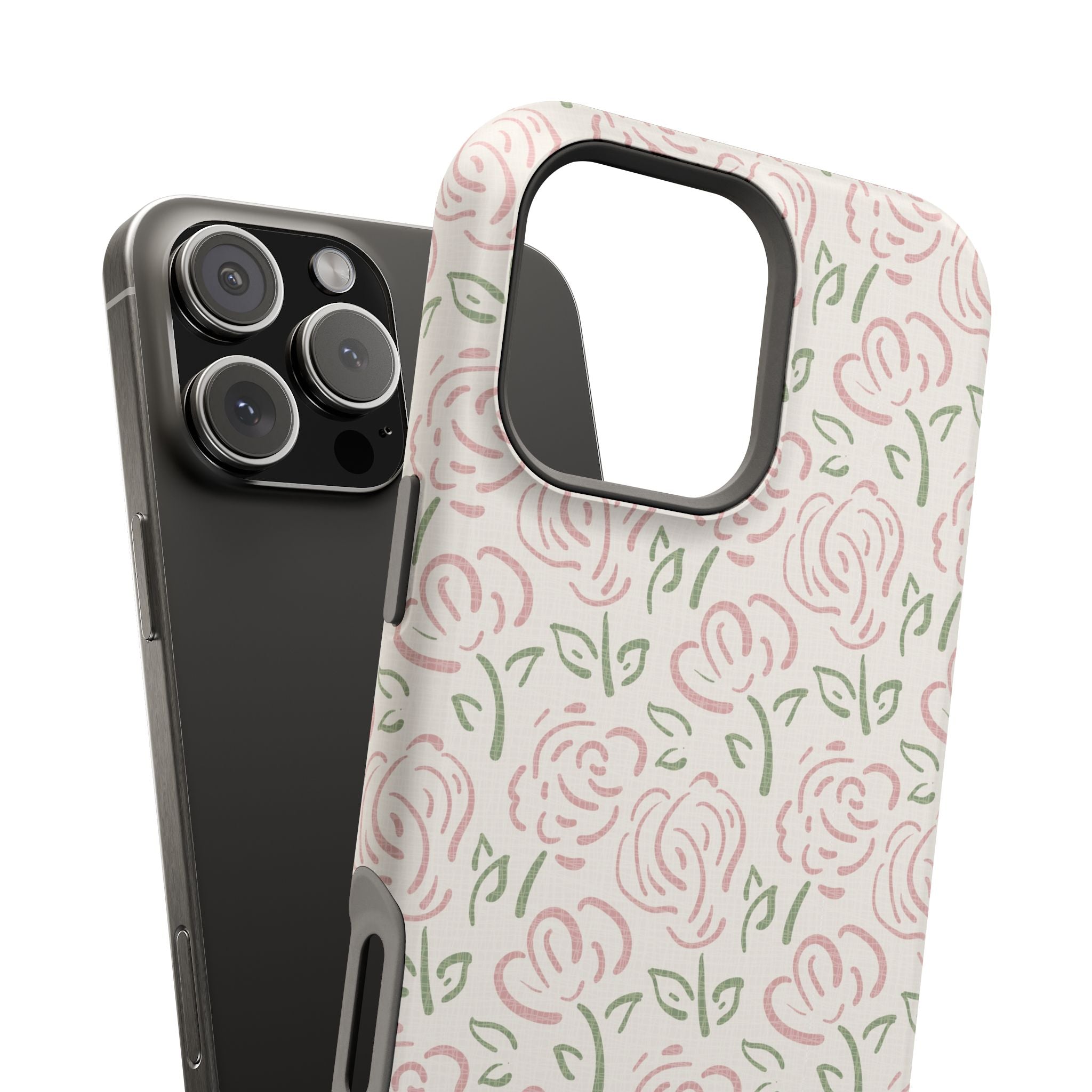 Vintage Rose Garden | Pink Floral Case