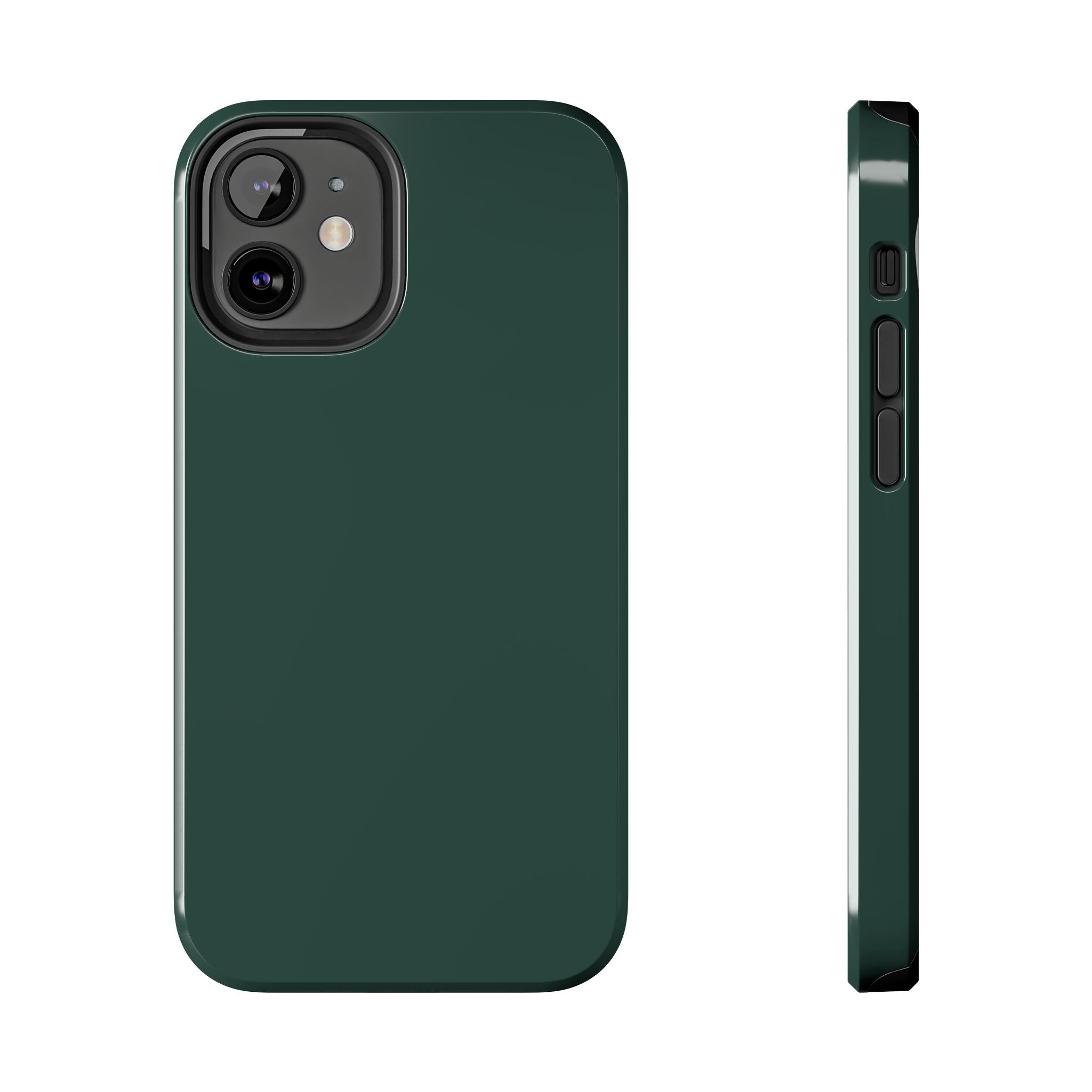 Solid green iPhone 16 case, cute and protective phone cover.