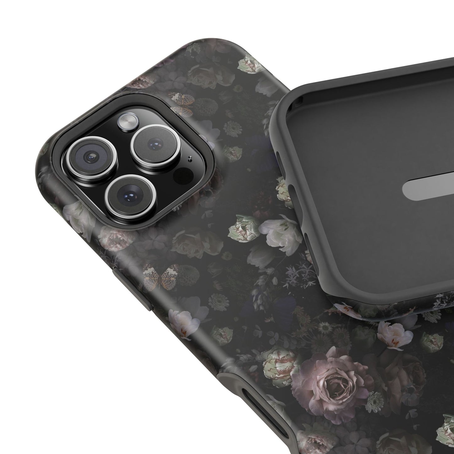 Midnight Curse | Black Floral Case