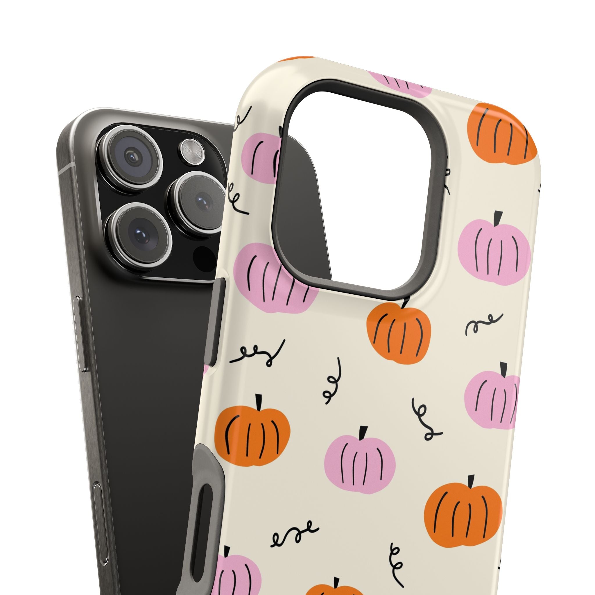 Pumpkin Pop | Beige Fall Case