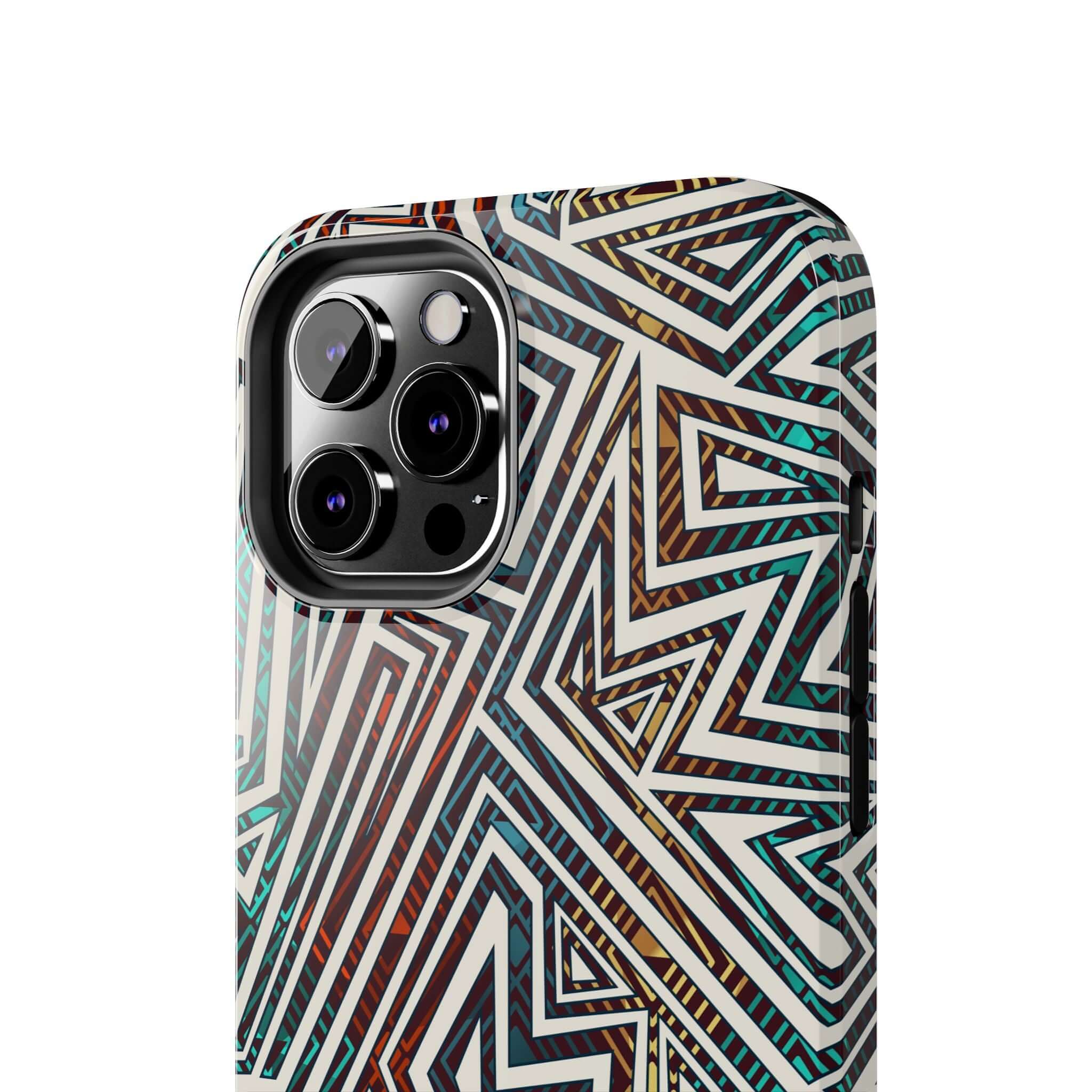 Tribal Echo | Maze Case - Phone Case For