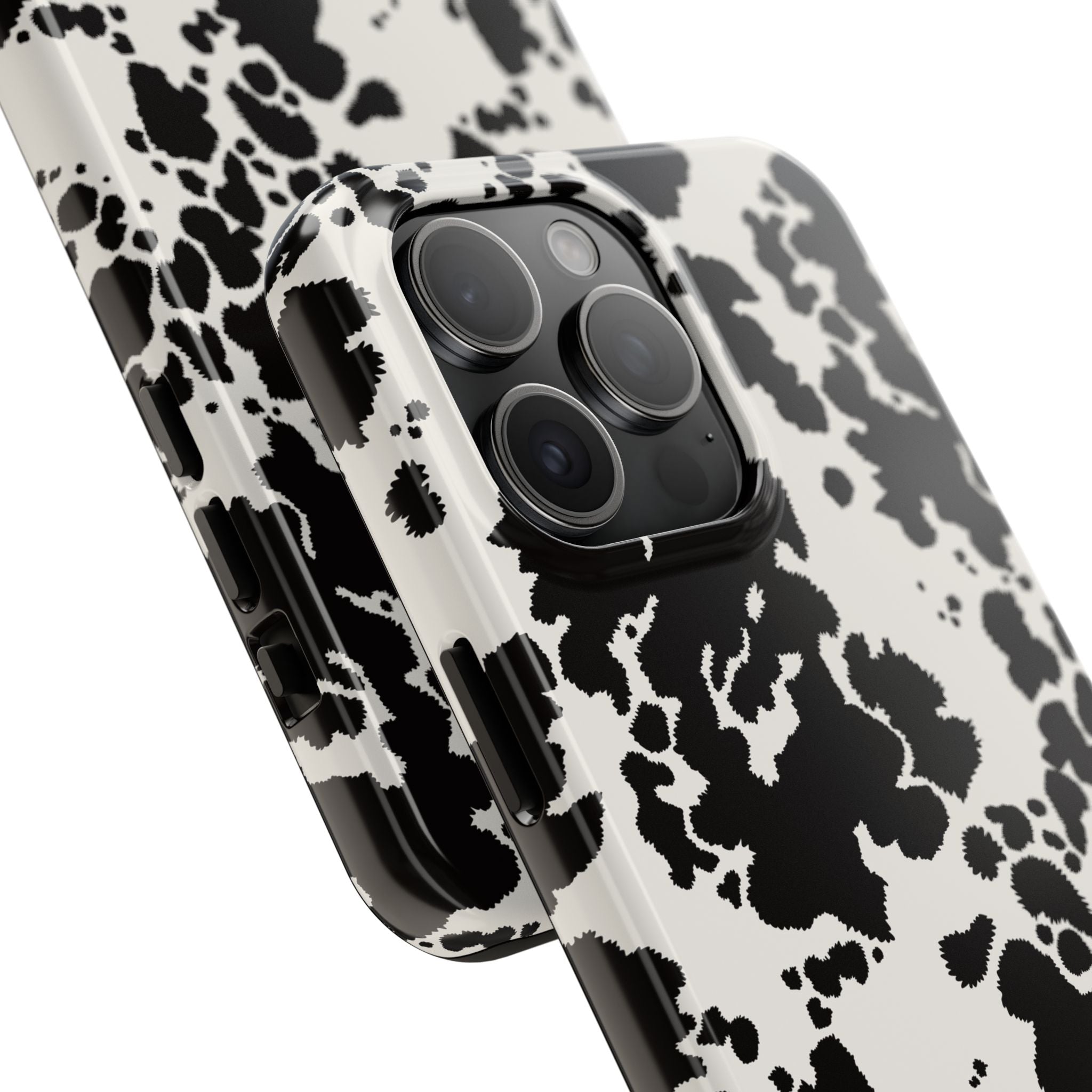 Udderly Cute | Black Cow Case