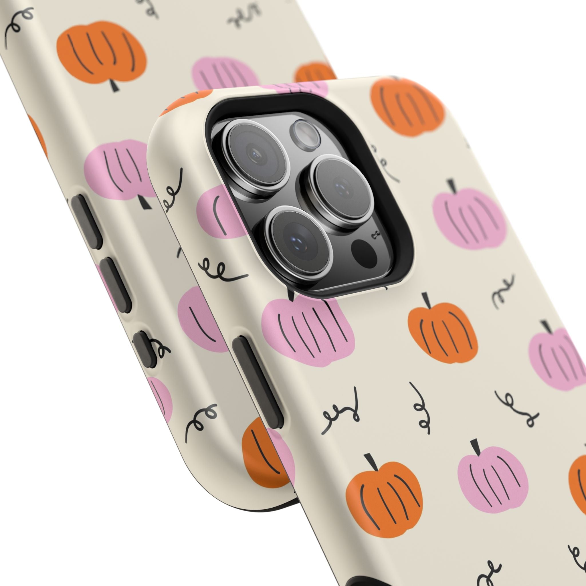 Pumpkin Pop | Beige Fall Case