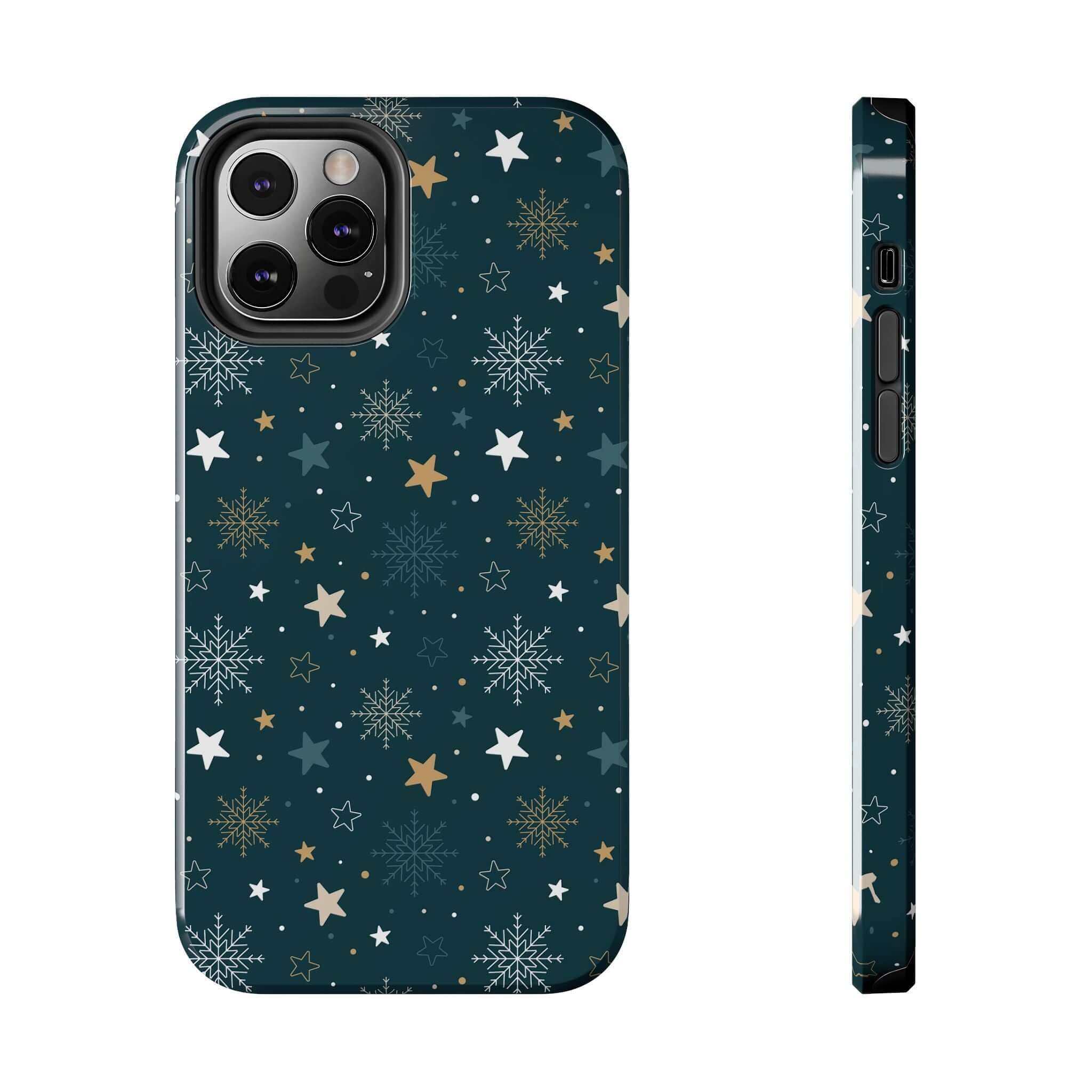 Frosted Wishes | Christmas Snowflake Case - Phone Case For