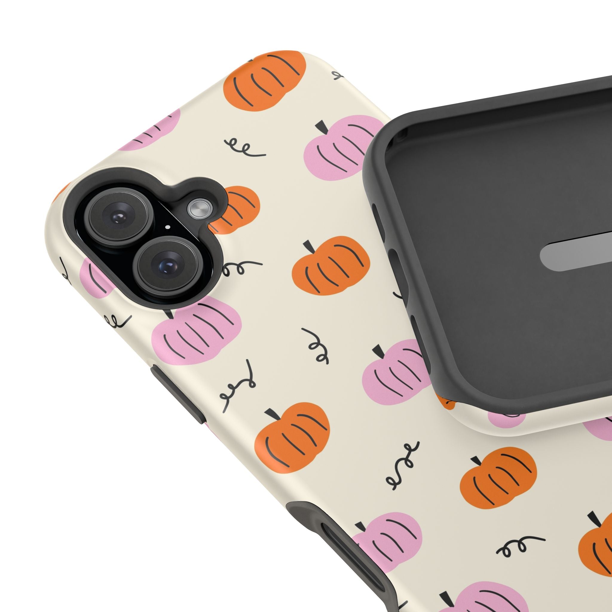 Pumpkin Pop | Beige Fall Case