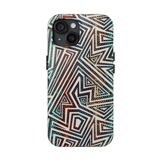 Tribal Echo | Maze Case - Phone Case For