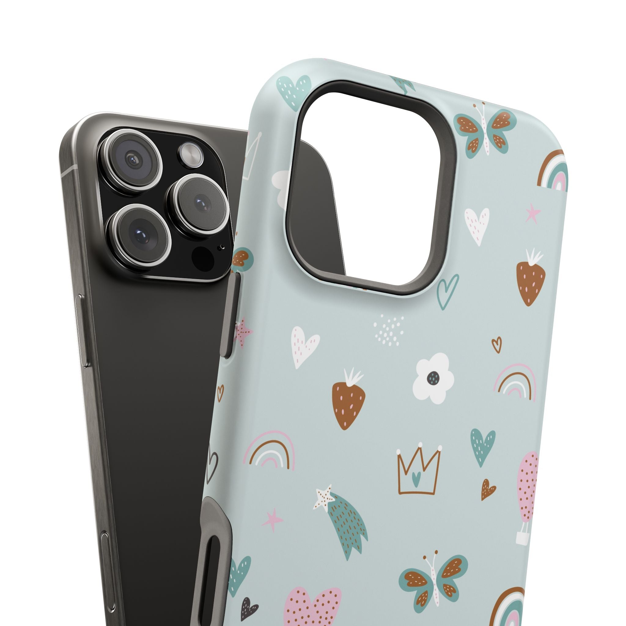 Doodle Delight | Teal Charms Case