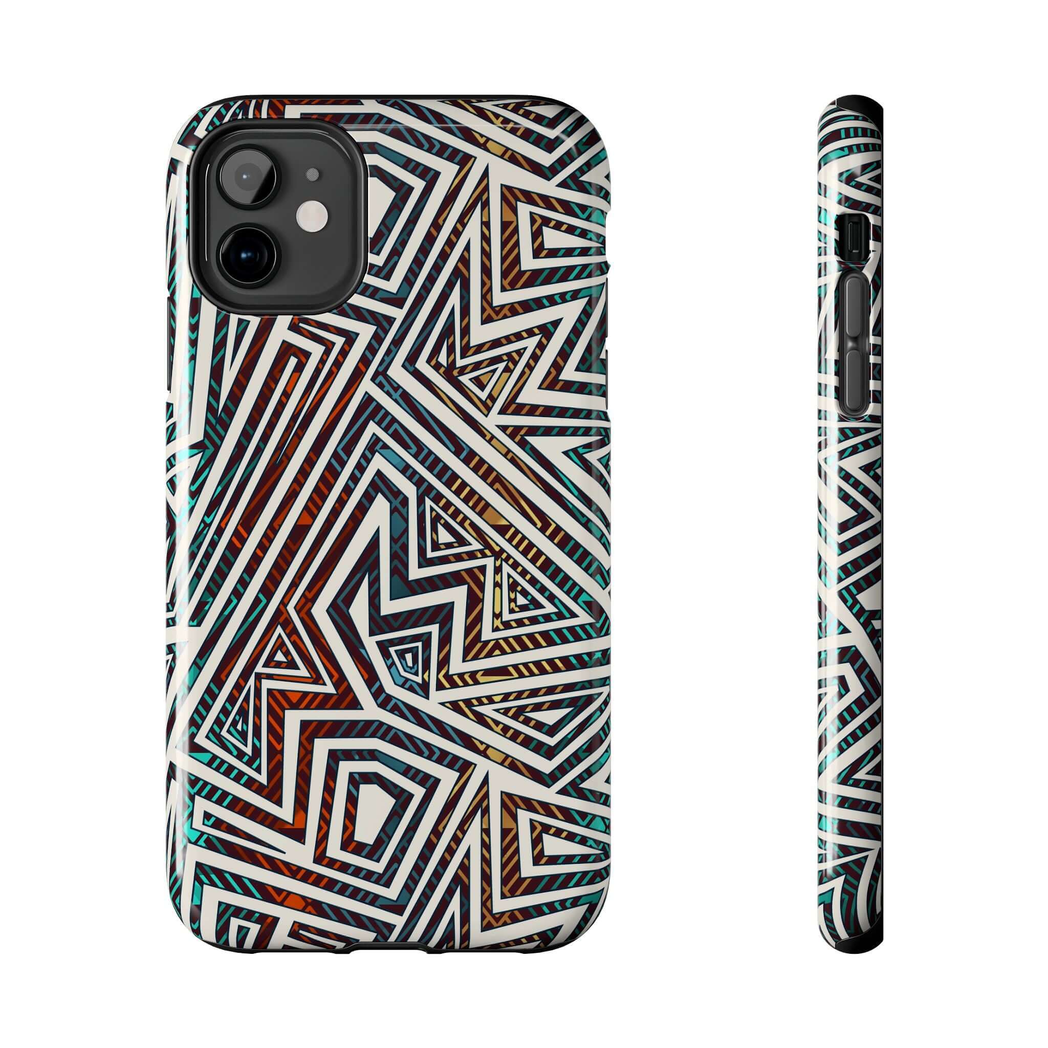 Tribal Echo | Maze Case - Phone Case For