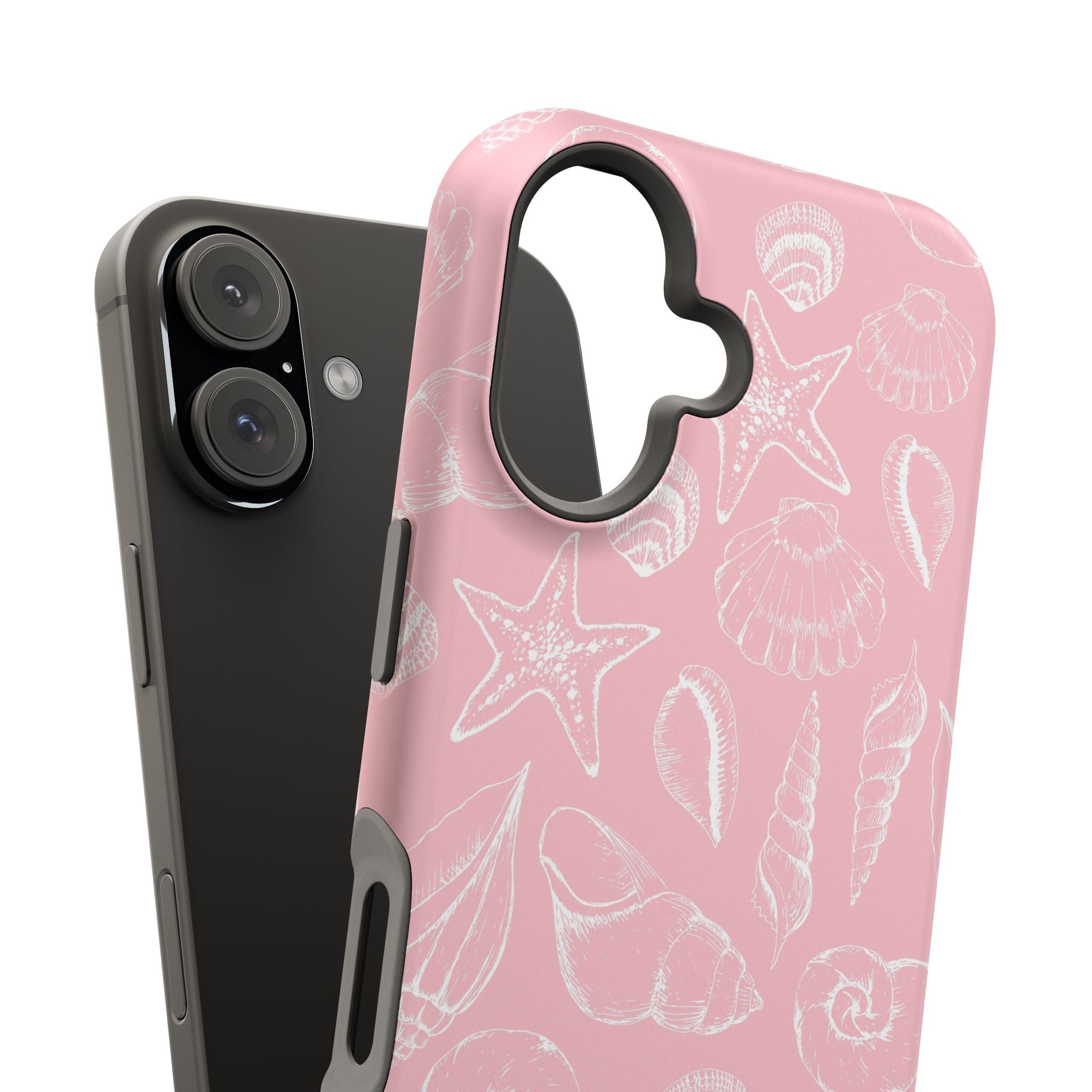 Sandy Shores | Pink Seashell Case