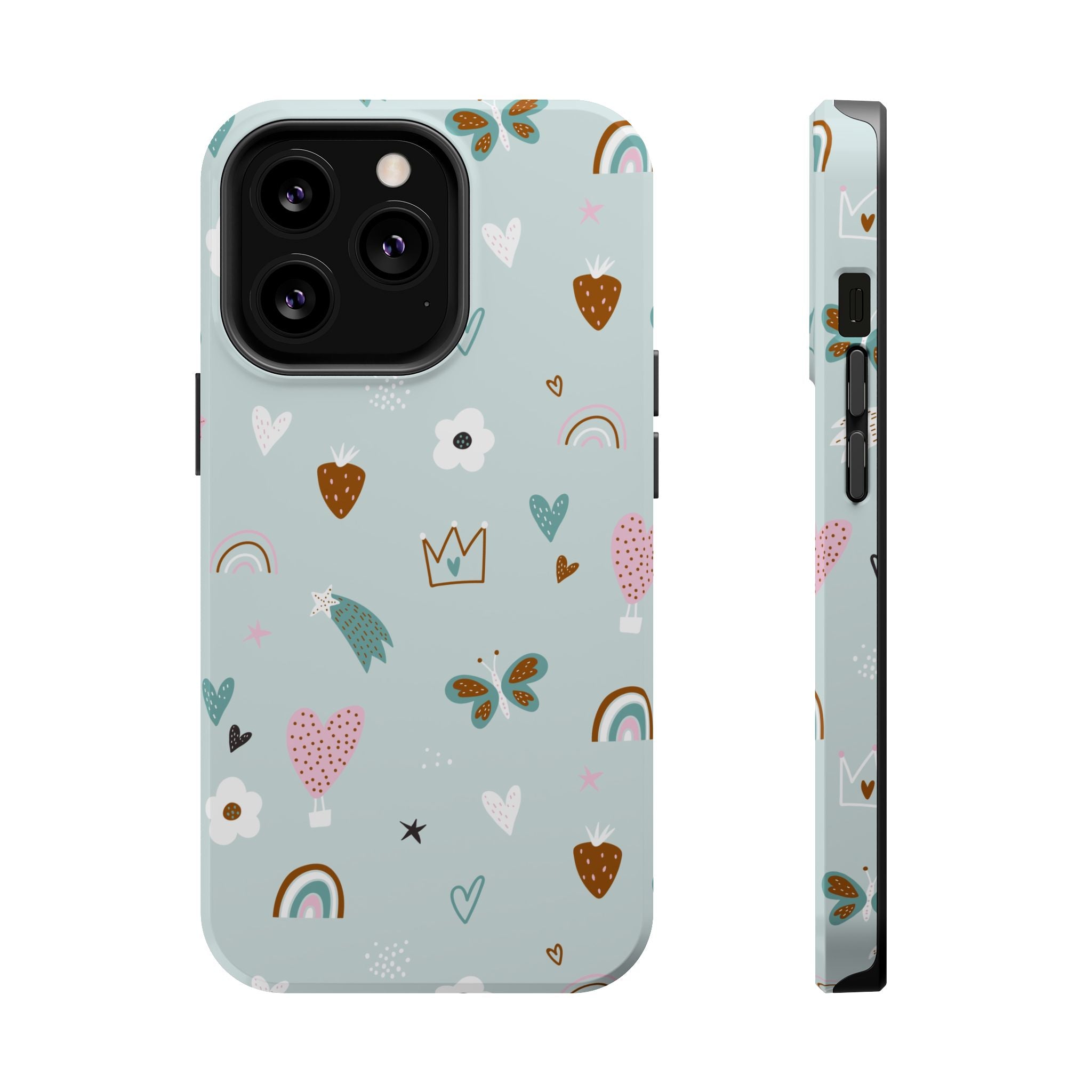 Doodle Delight | Teal Charms Case