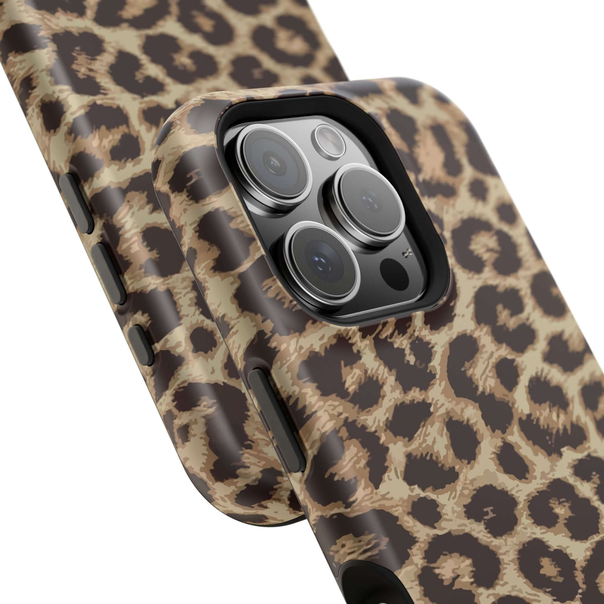 Stylish Savannah Rush Cheetah Case for iPhone 16 with MagSafe, featuring a cute animal print design for bold phone protection.