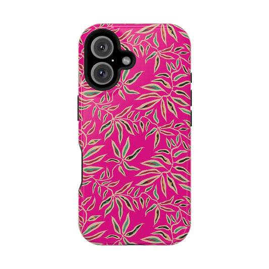 Tropical Vibes | Pink Abstract Case