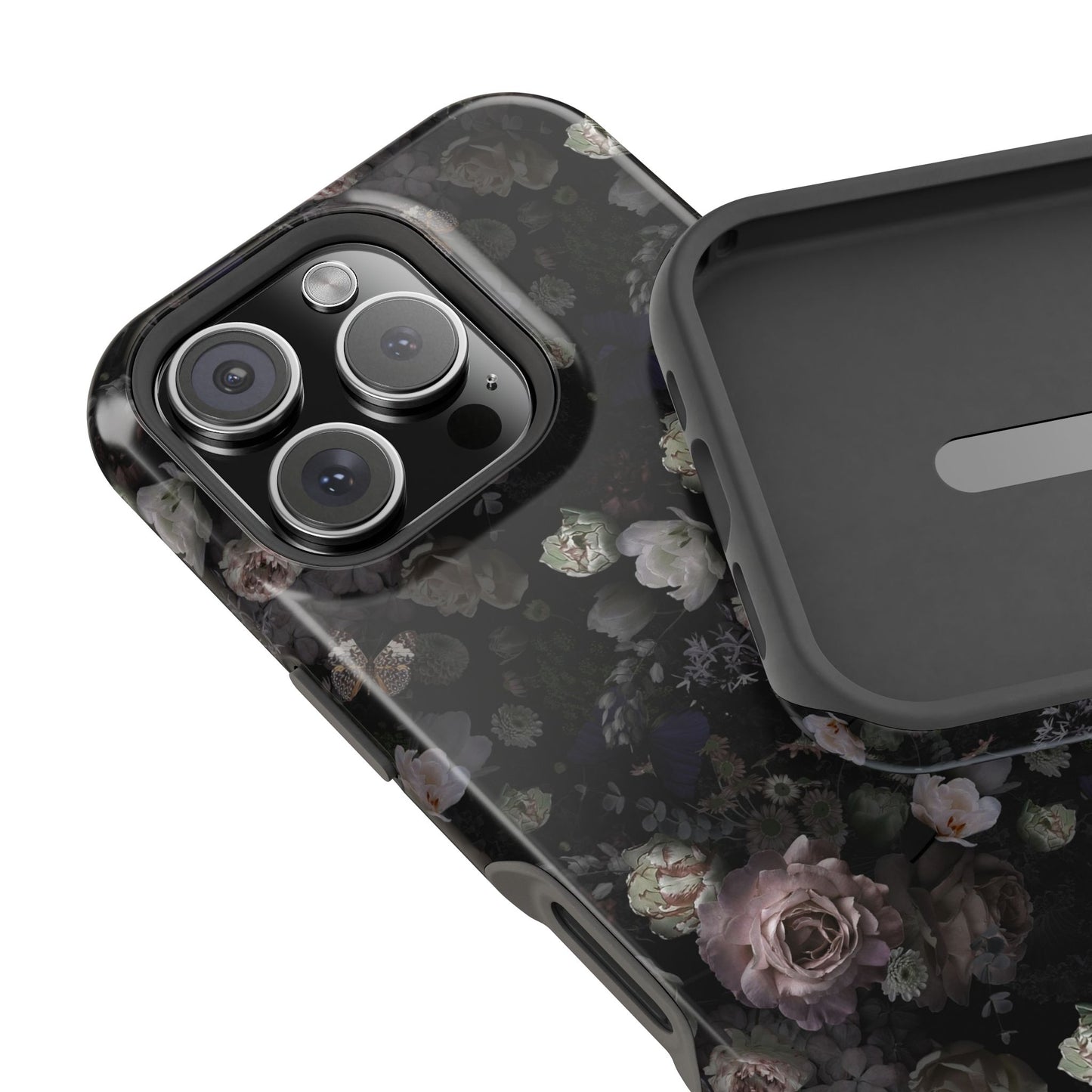 Midnight Curse | Black Floral Case