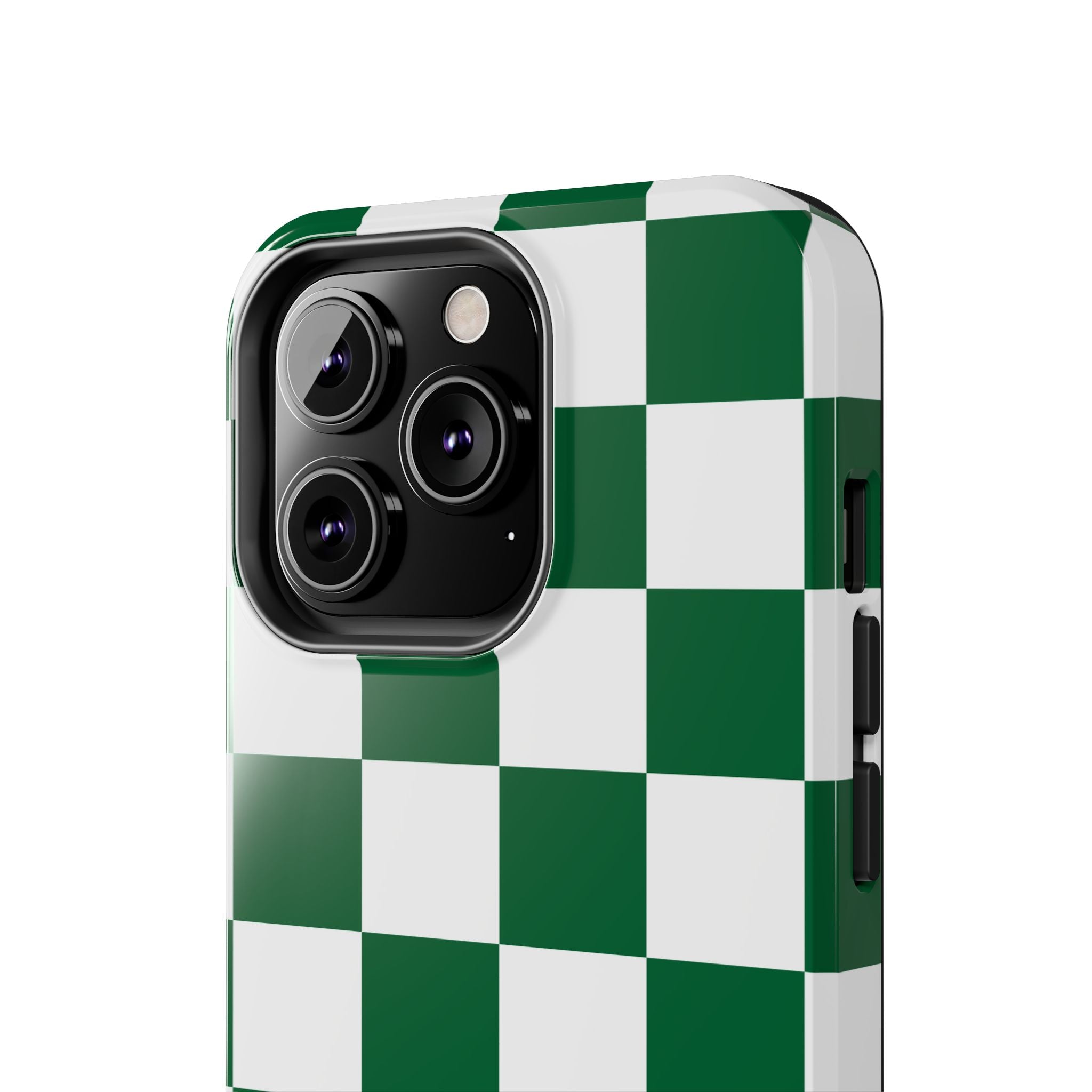 Effortlessly Chic | Green Checkered Case